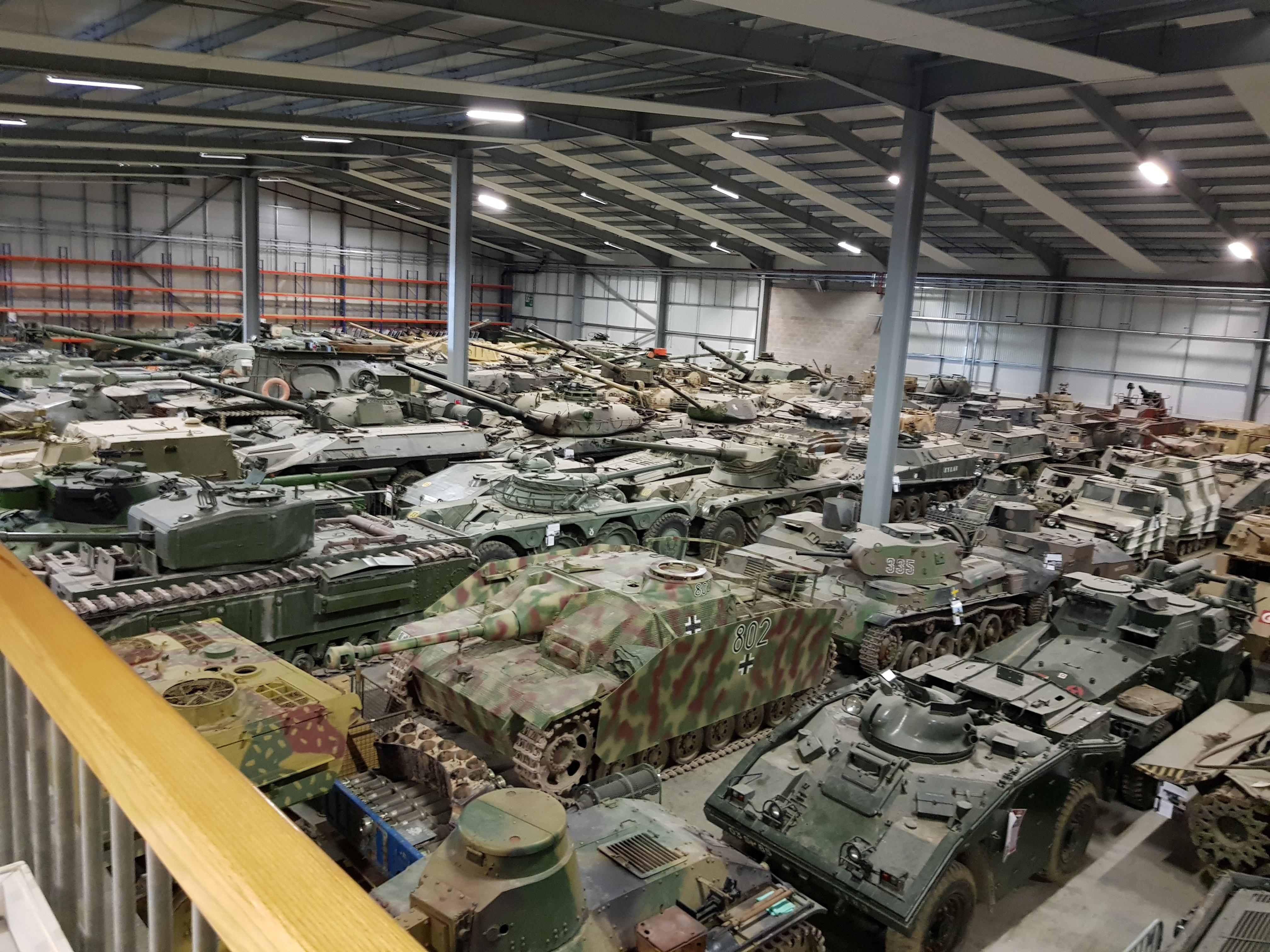 Bovington Tank Museum Restoration Centre r/TankPorn