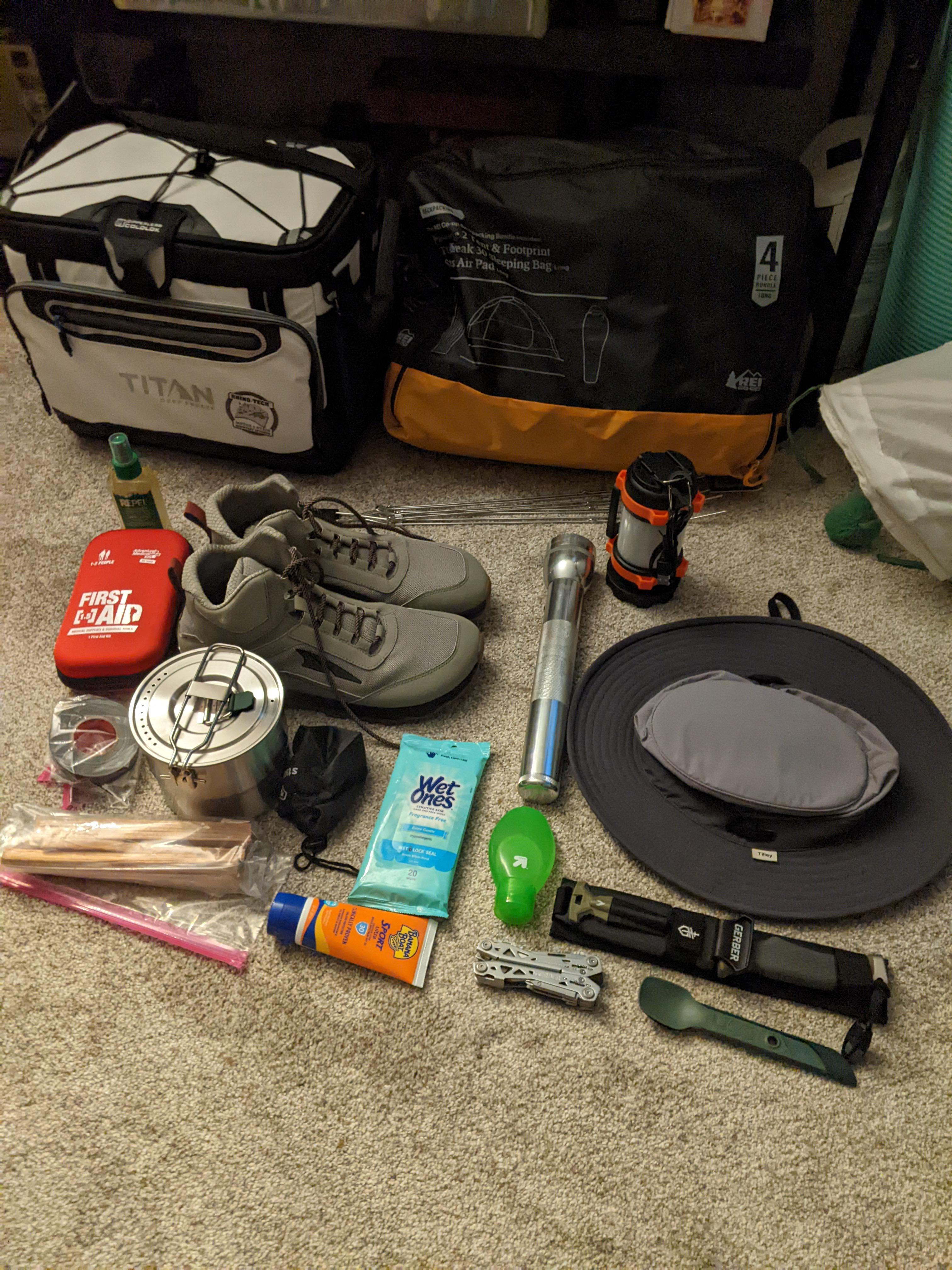 Going camping for the first time since I was a kid (I'm 38) tomorrow