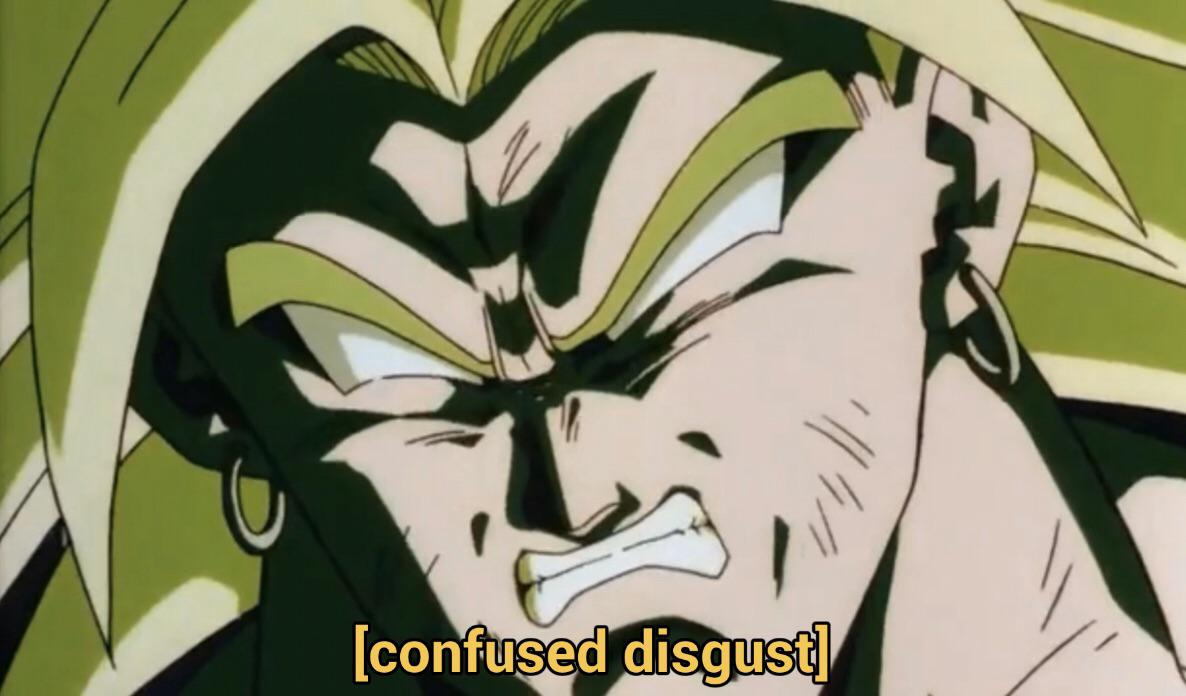broly reaction image r/Ningen
