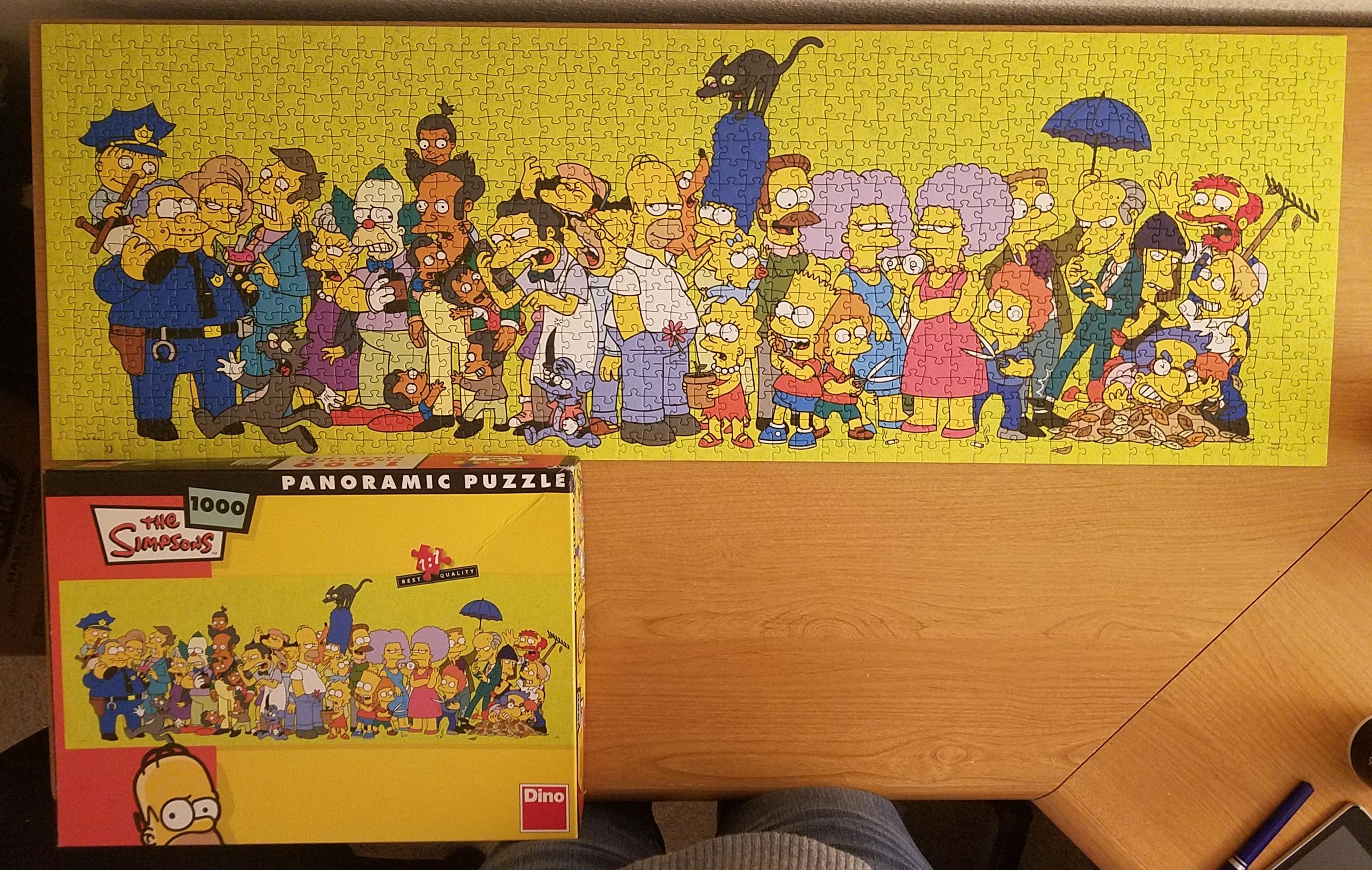 Picked up this puzzle from a thrift store for 1, and all the pieces