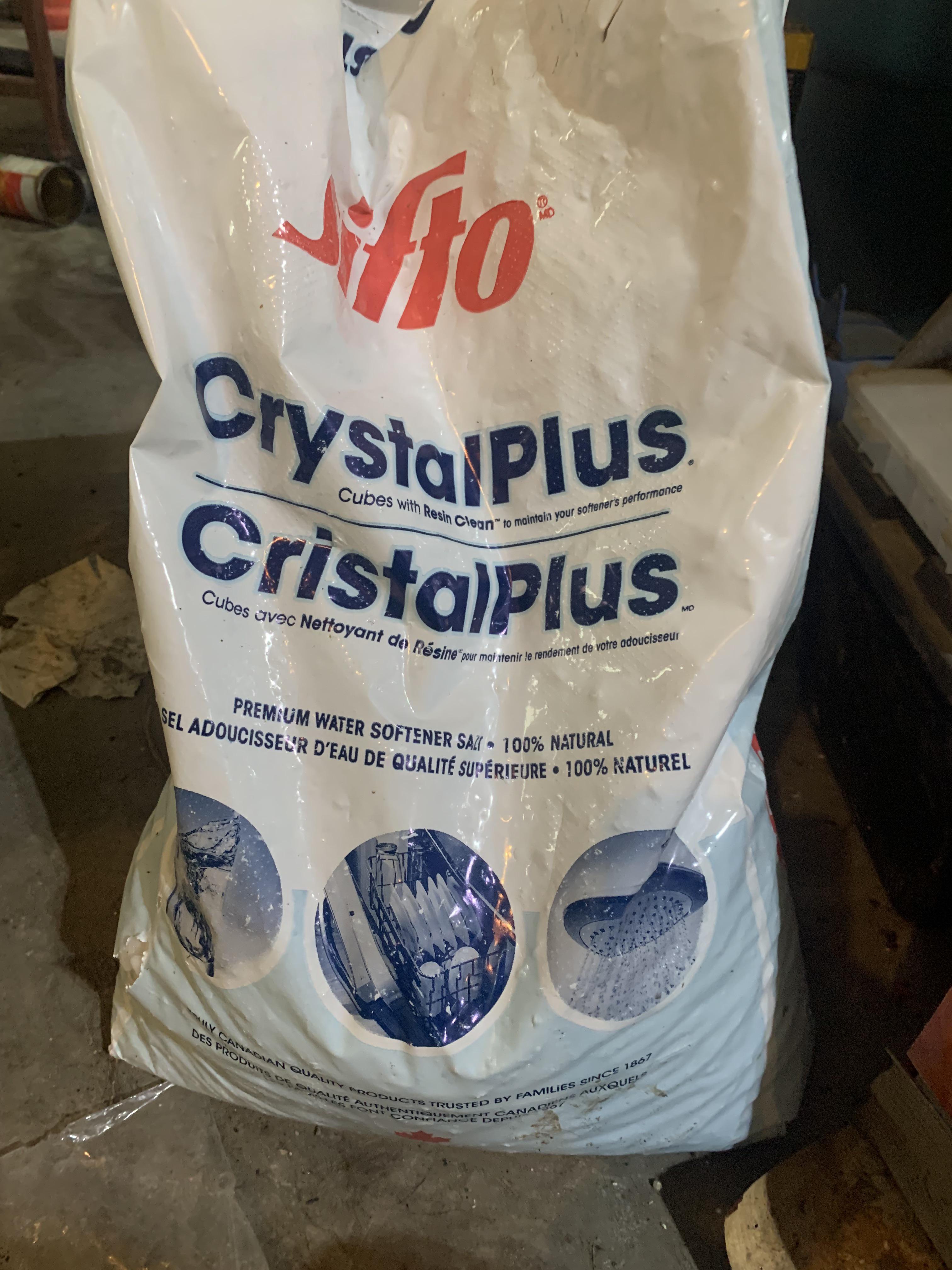 I ran out of salt while tanning a bear hide. If I were to crush it up