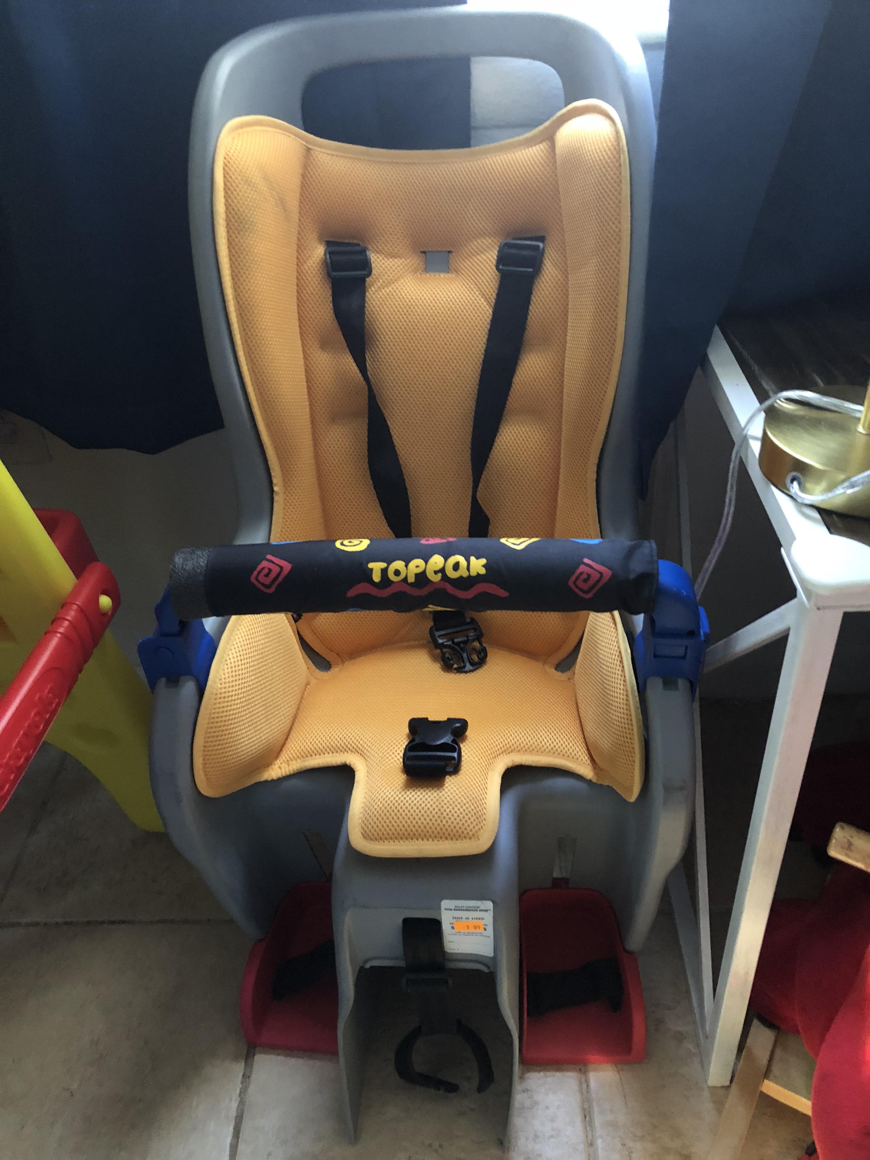 Topeak Baby Bike Seat. Retails between 169179. I got it in mint