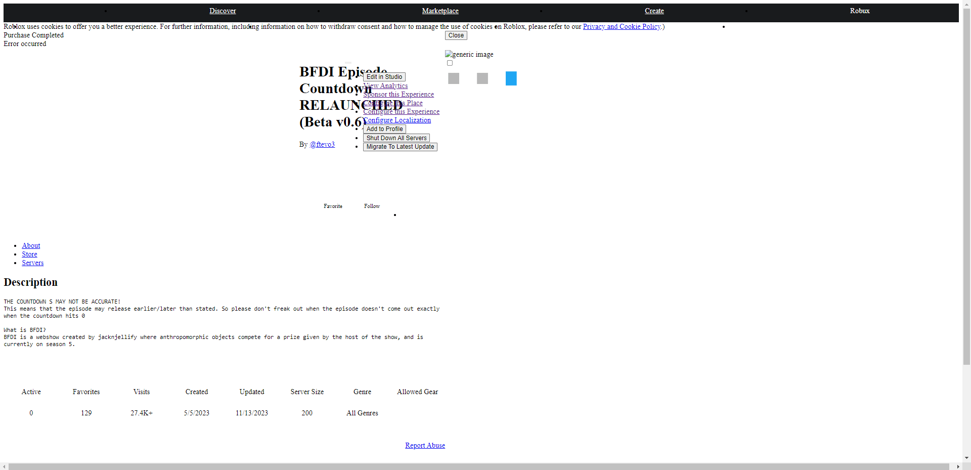 Roblox website doesn't load properly at all, any way to fix that