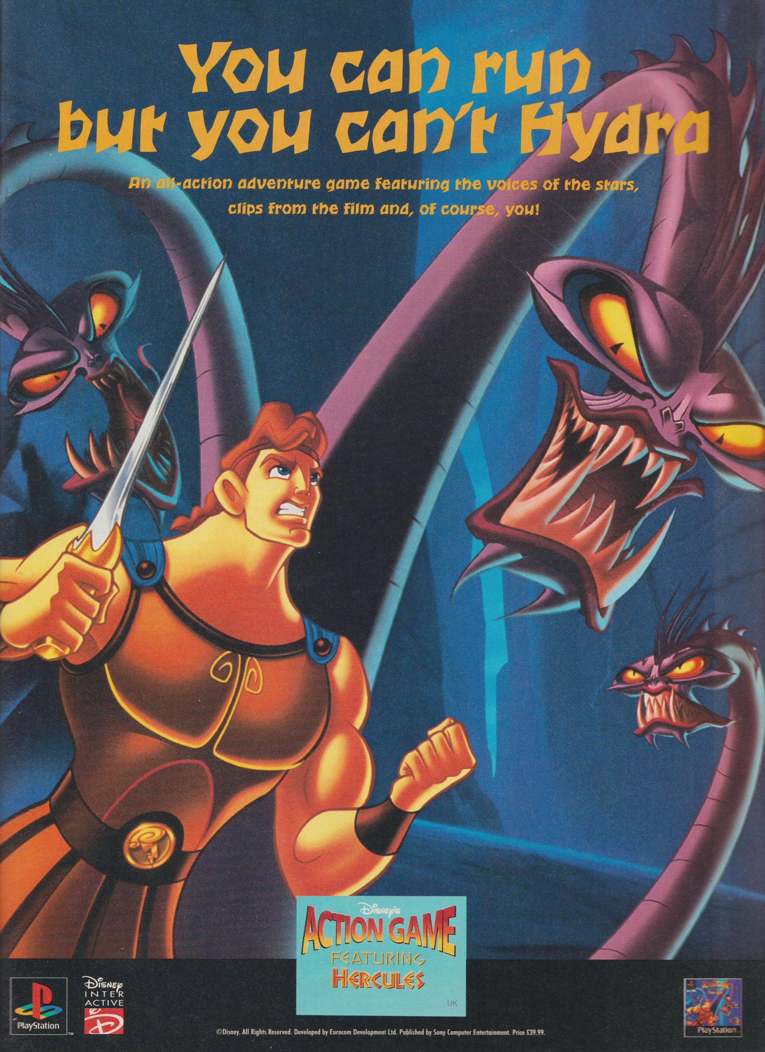 Hercules PSX Advert from Computer And Video Games Magazine UK Issue 193