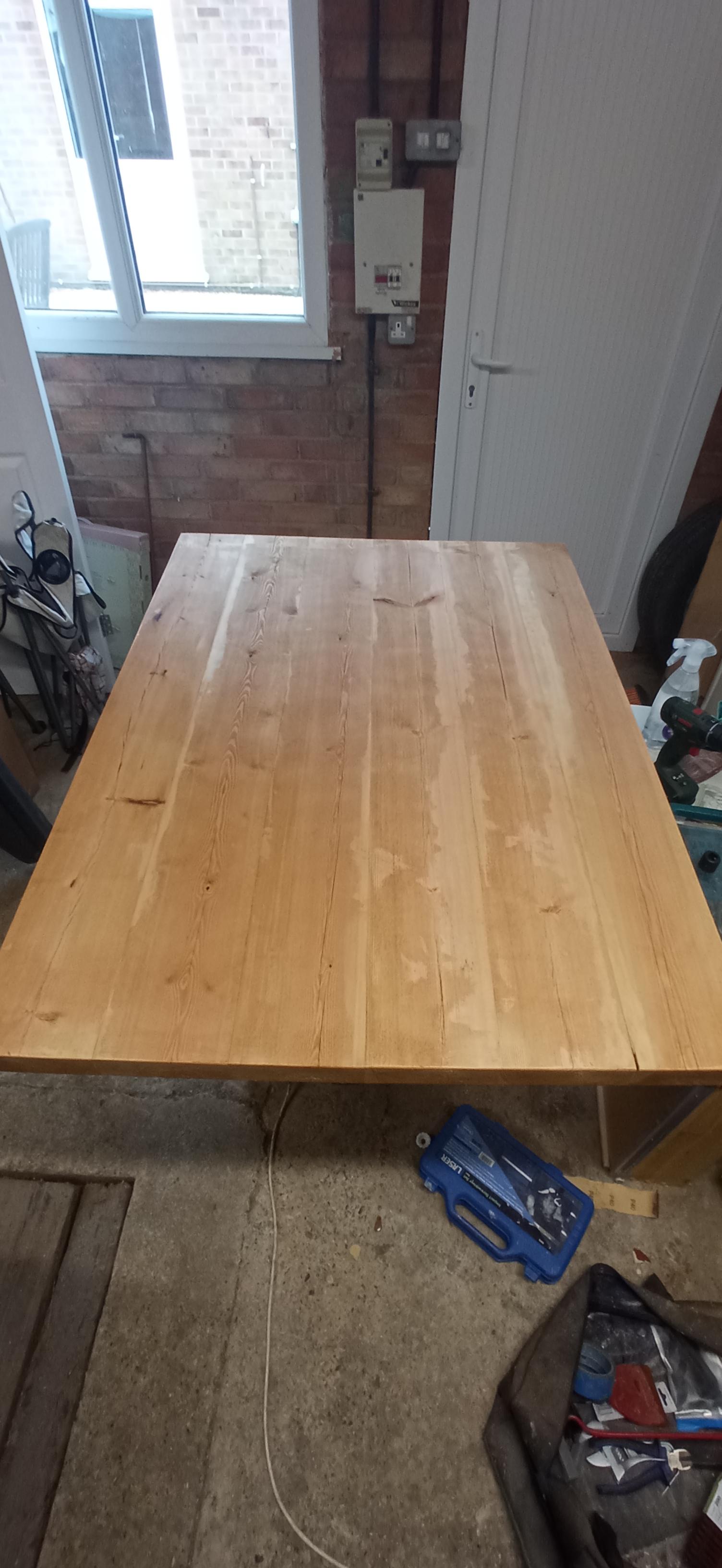 Help, I'm making a table top and I have put osmo polyx oil on it and