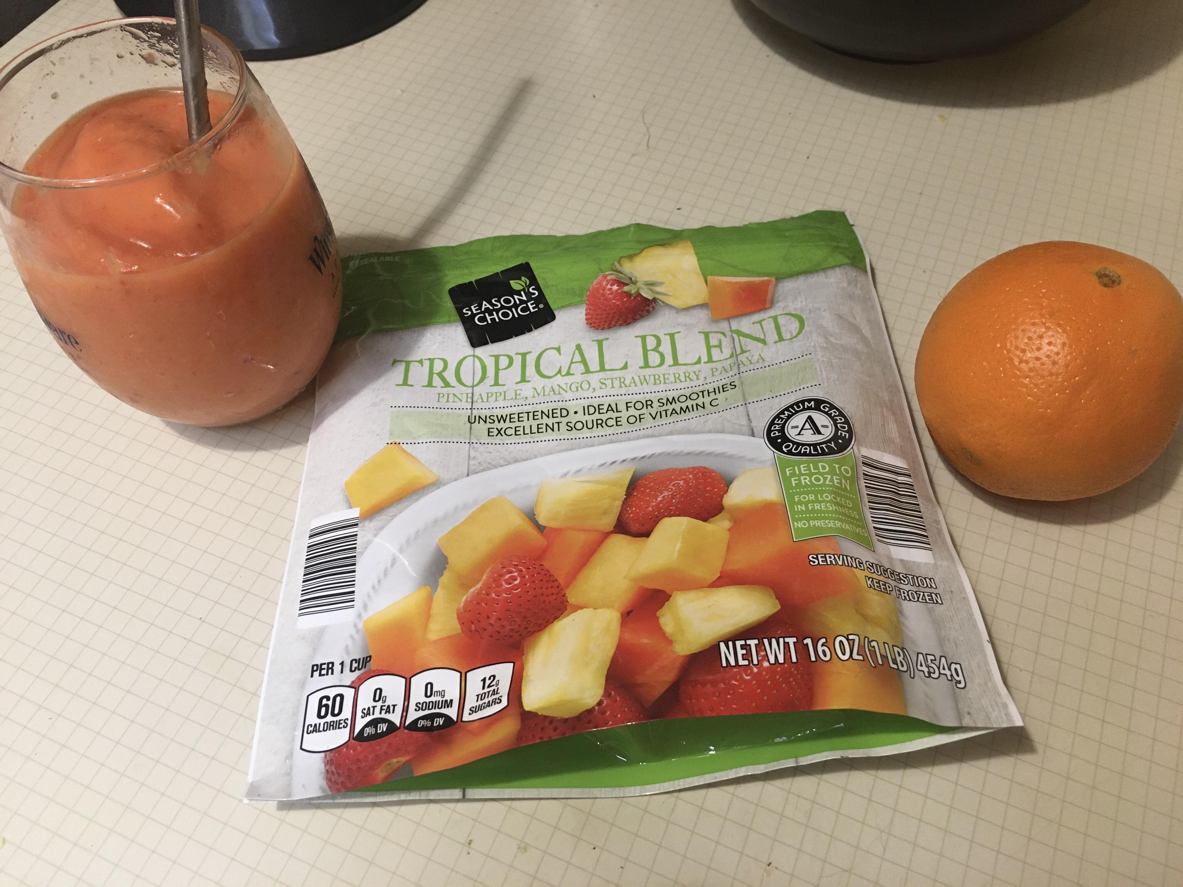 Jamba Juice in your house with just 2 ingredients! Thank me later!😍 r