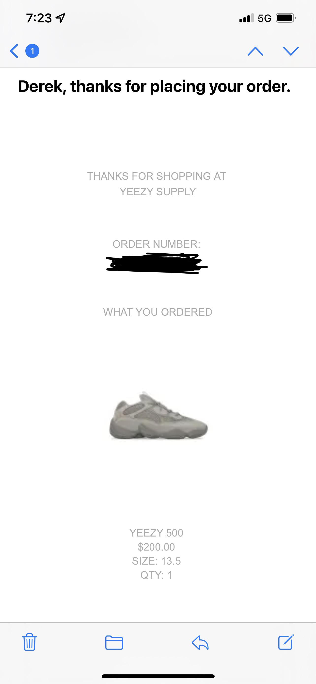 First retail W for a 13.5 ! r/yeezys