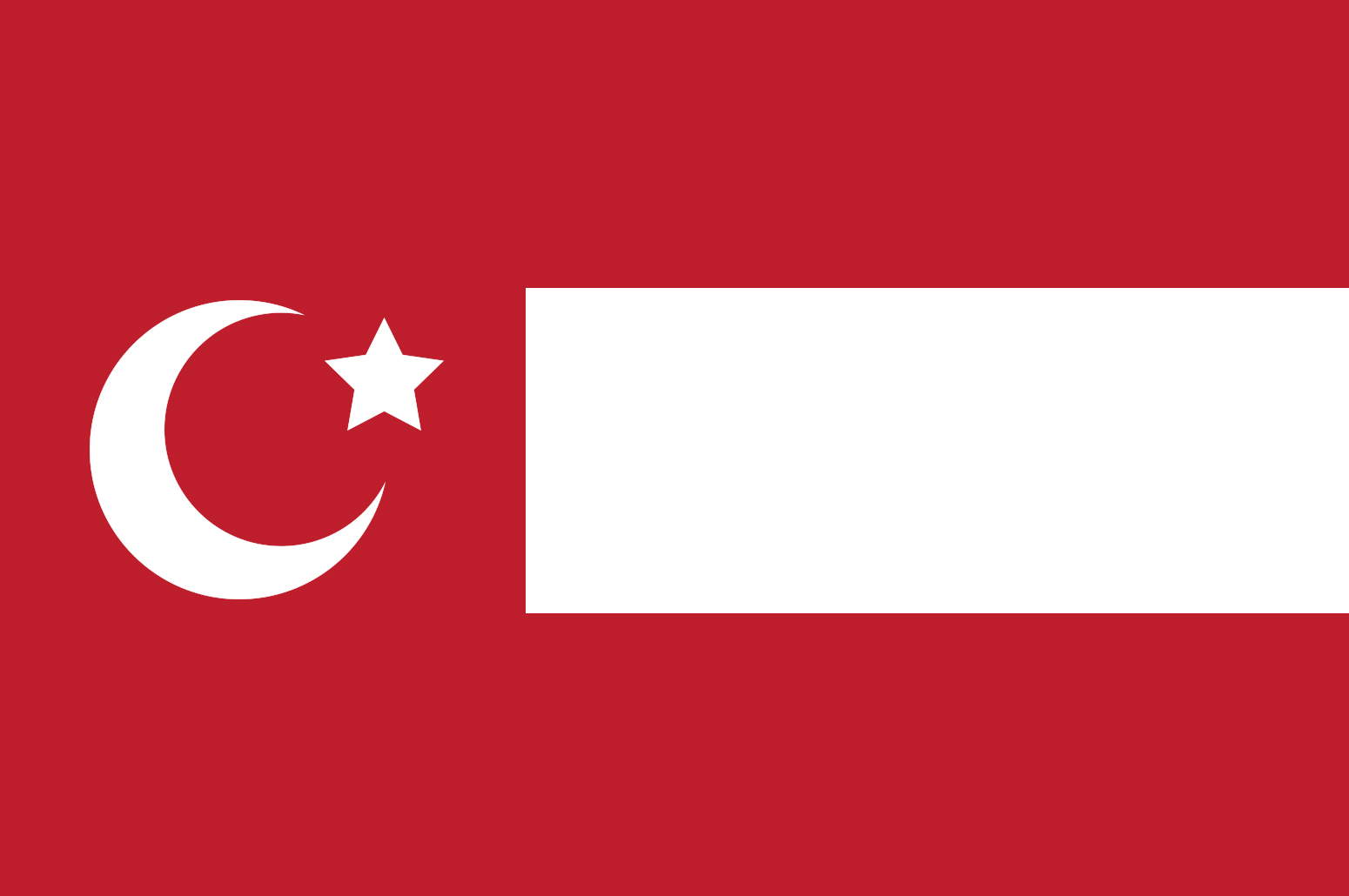 Fanart flag of the Ottoman Republic, reformed under Grand Vizier Kemal Atatürk r/Kaiserreich