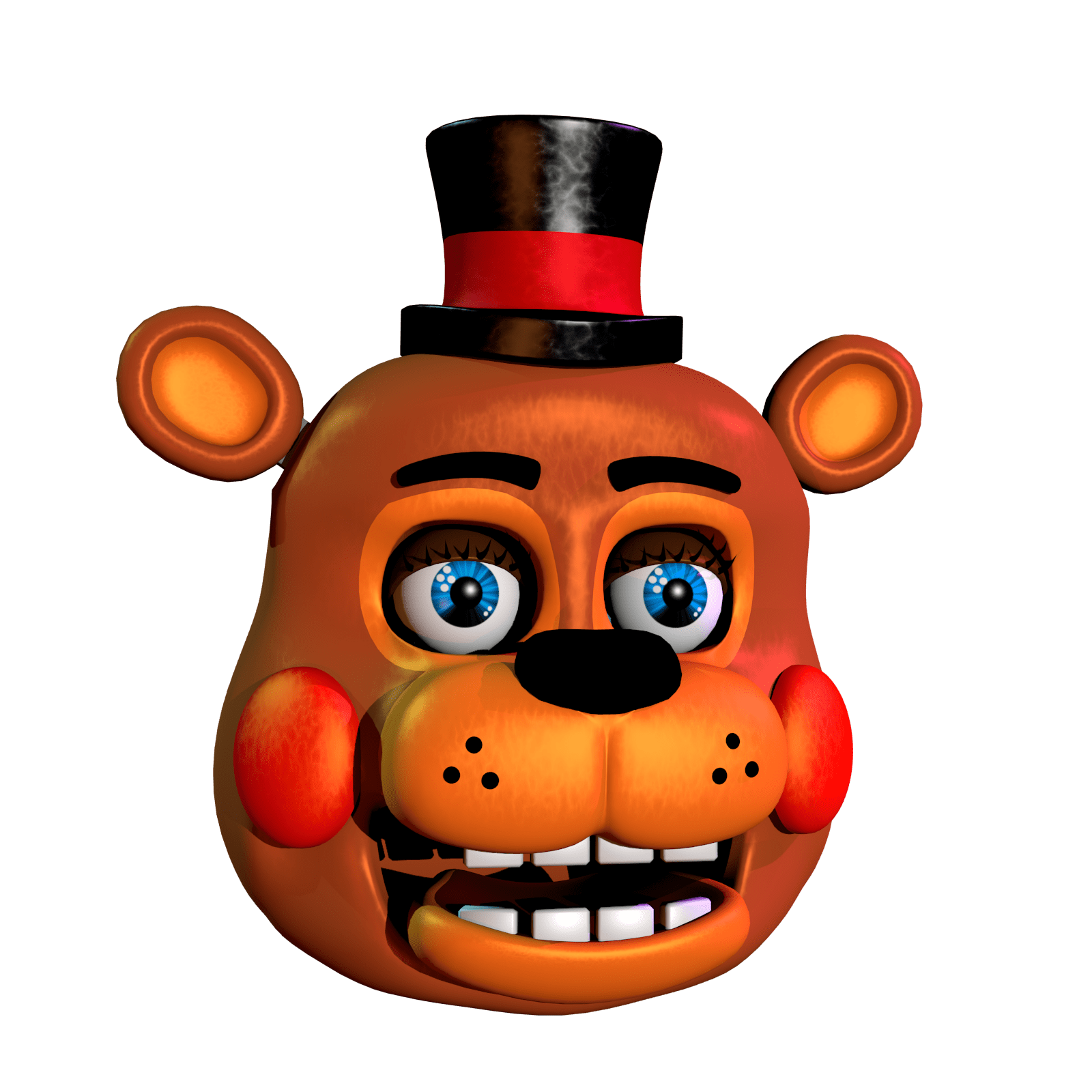 [Model] Toy Freddy WIP r/fivenightsatfreddys