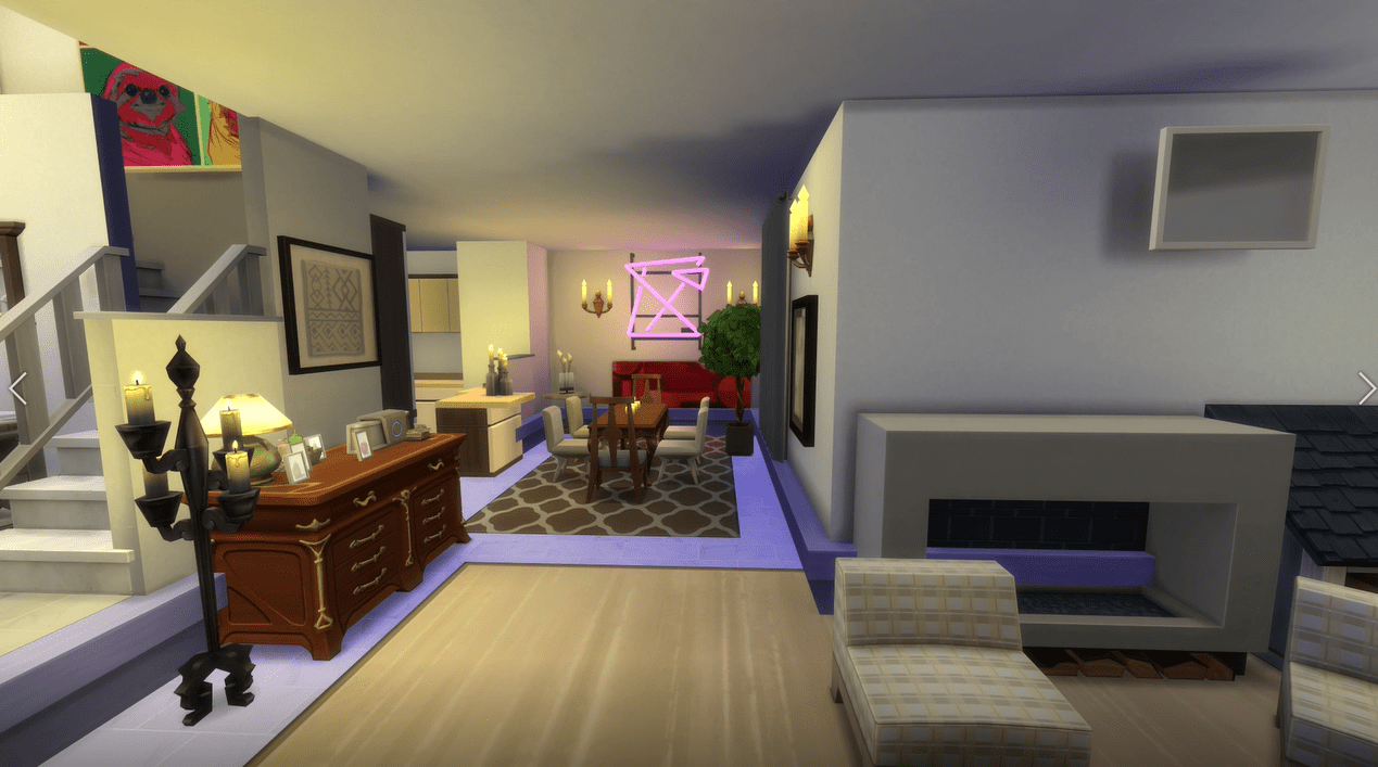 I rebuilt Michael and Jan's condo from the Dinner Party episode of The