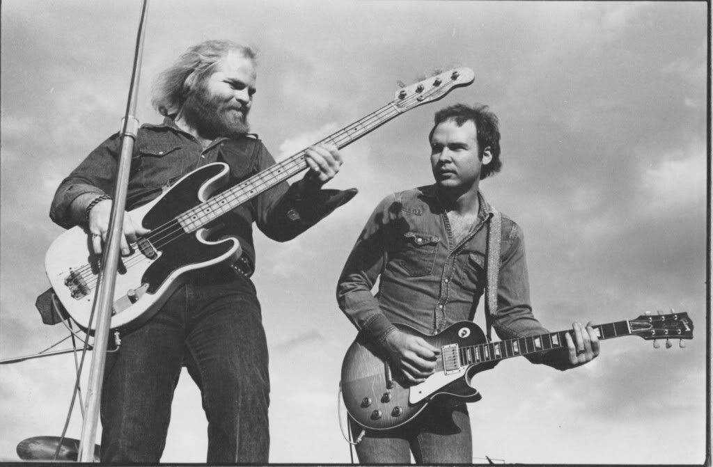 ZZ Top (Billy Gibbons & Dusty Hill) performing a live show (circa 1969