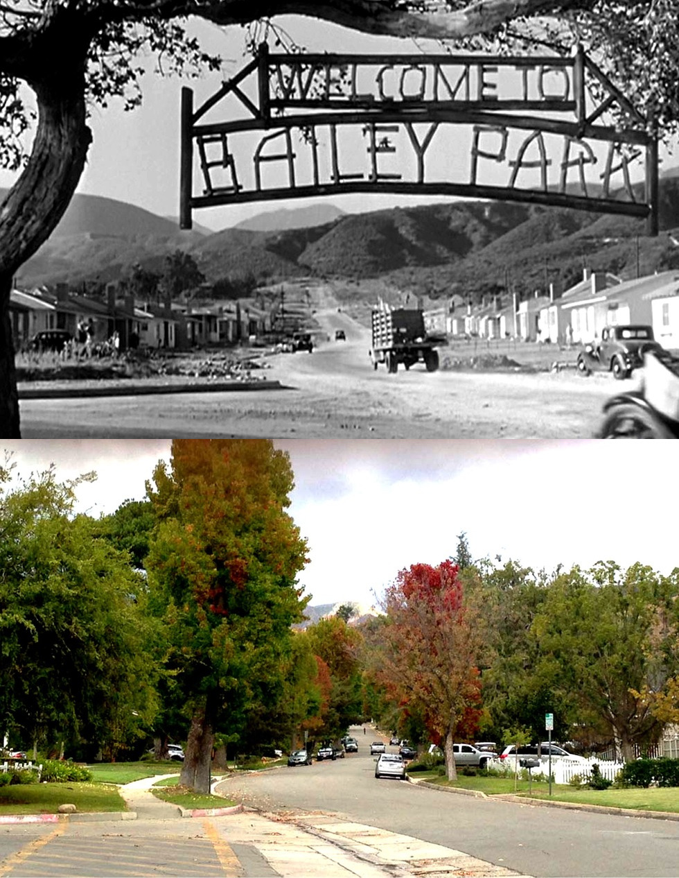 La Cañada Flintridge, California 1946 2016 r/OldPhotosInRealLife
