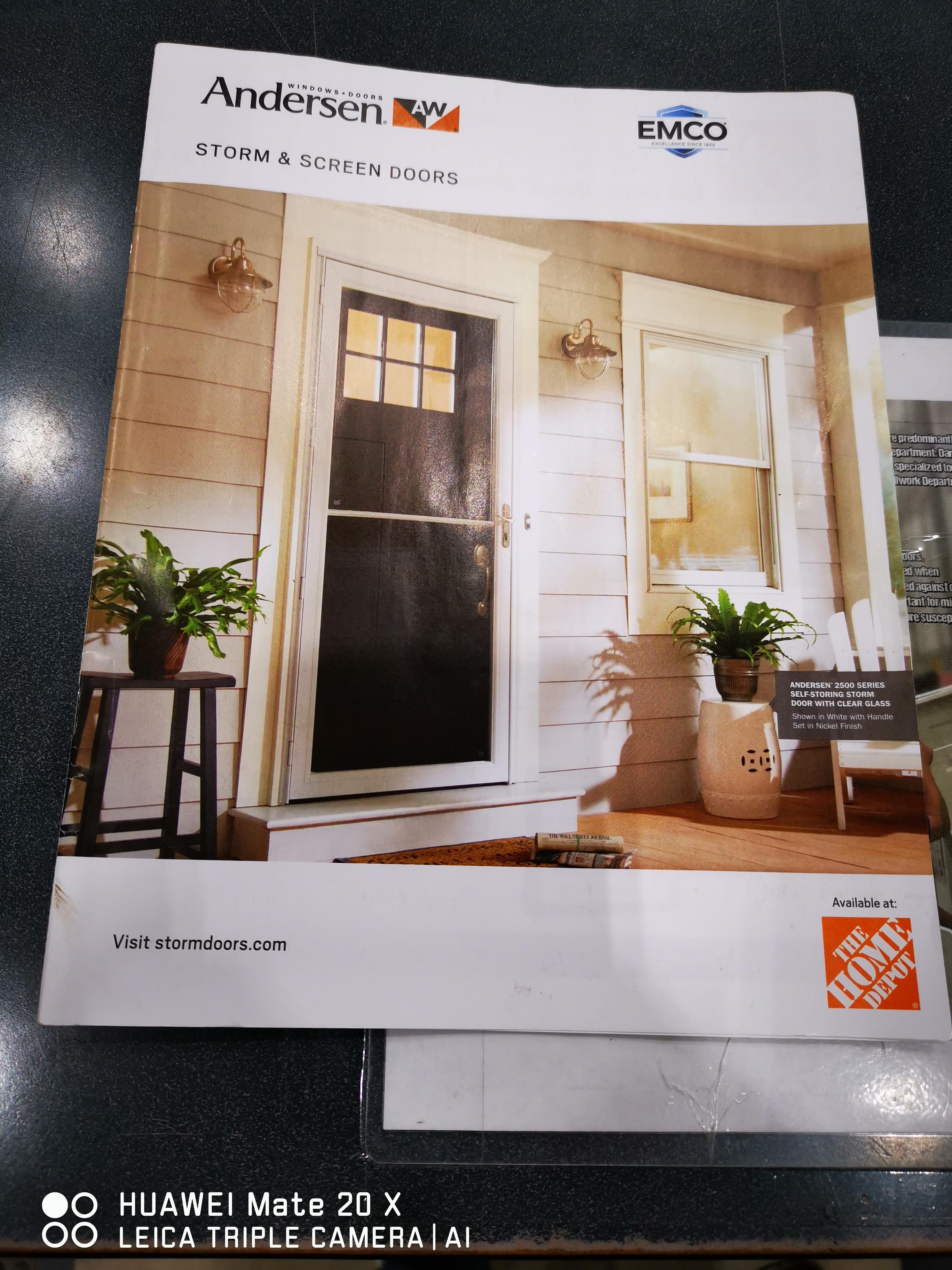 IMPACT in action.A customer came in asking about Anderson doors and