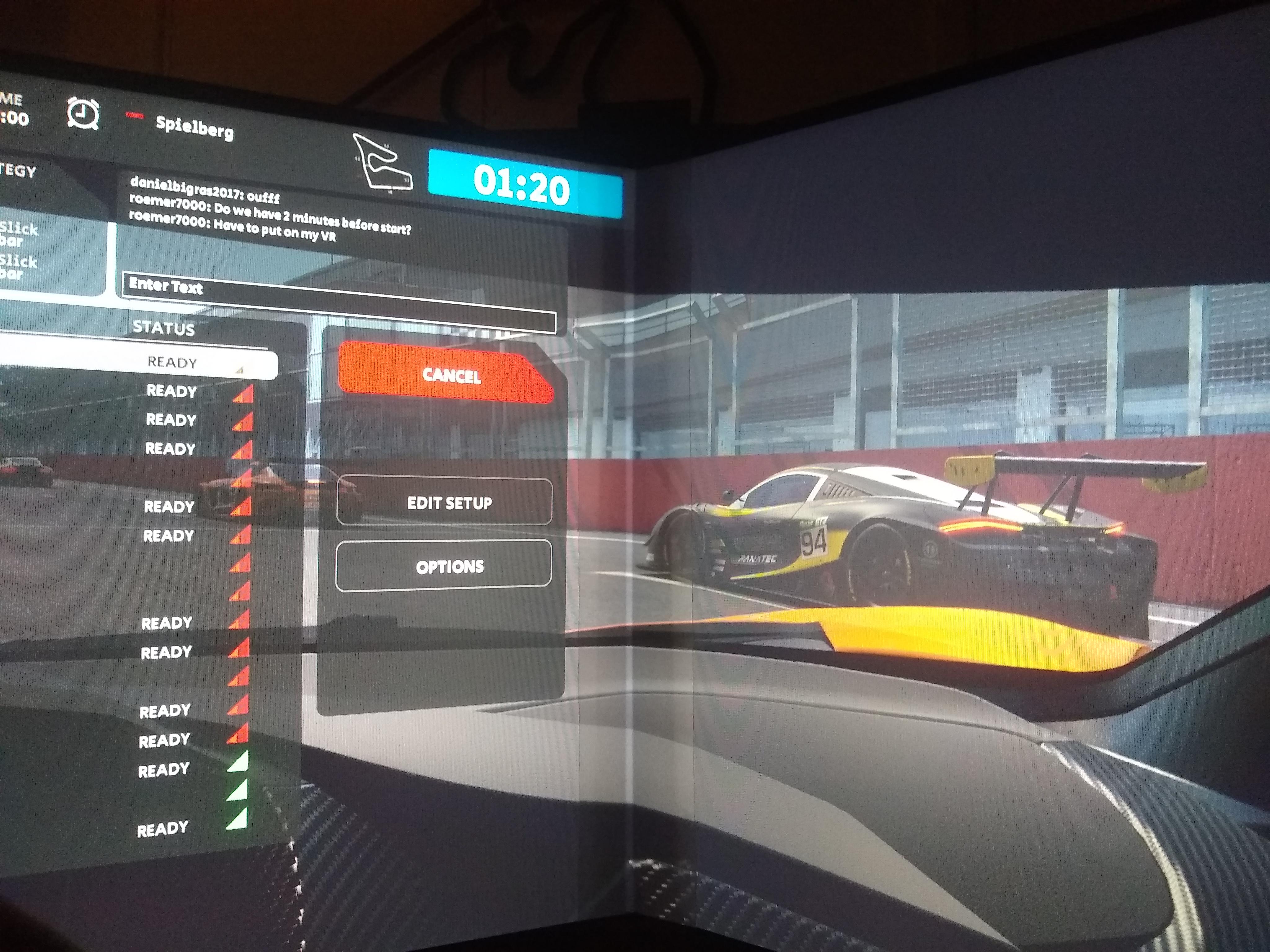 DIY bezel free kit works amazingly well! r/simracing