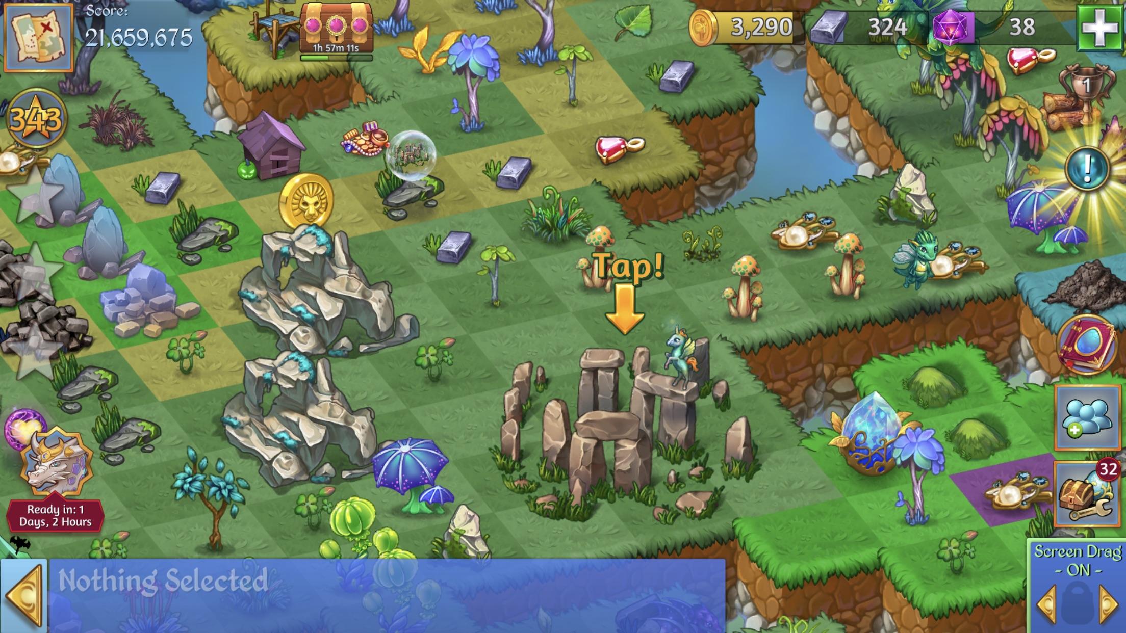 I finally did it! Now to finish my prism flower chain. r/MergeDragons