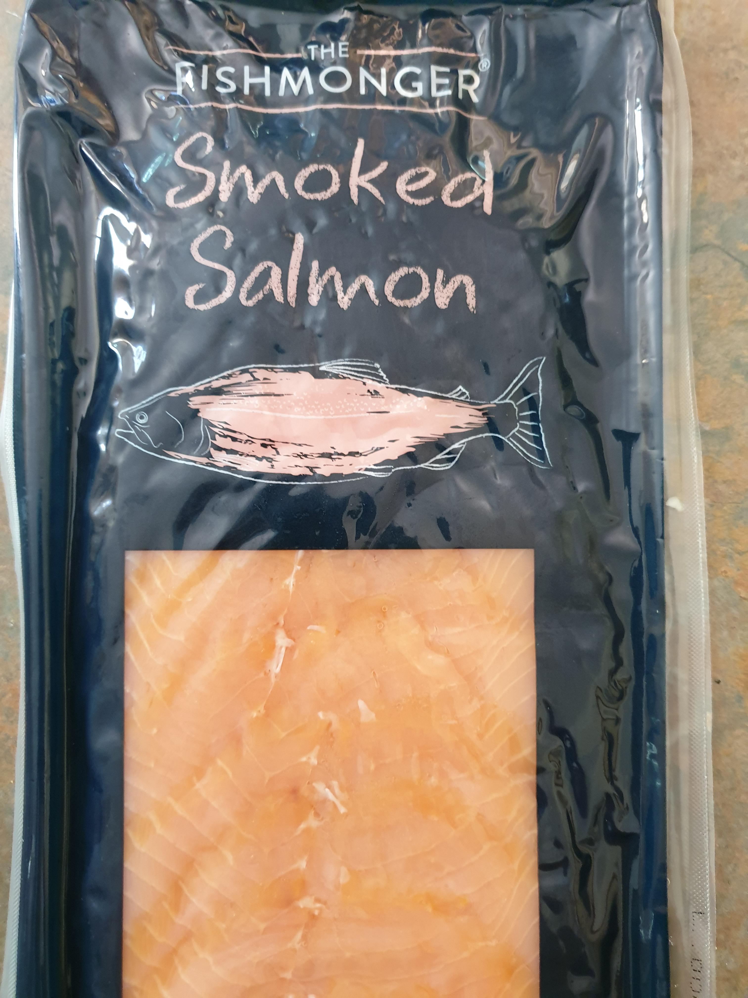 I found an unopened packet of smoked salmon among my hidden gifts to
