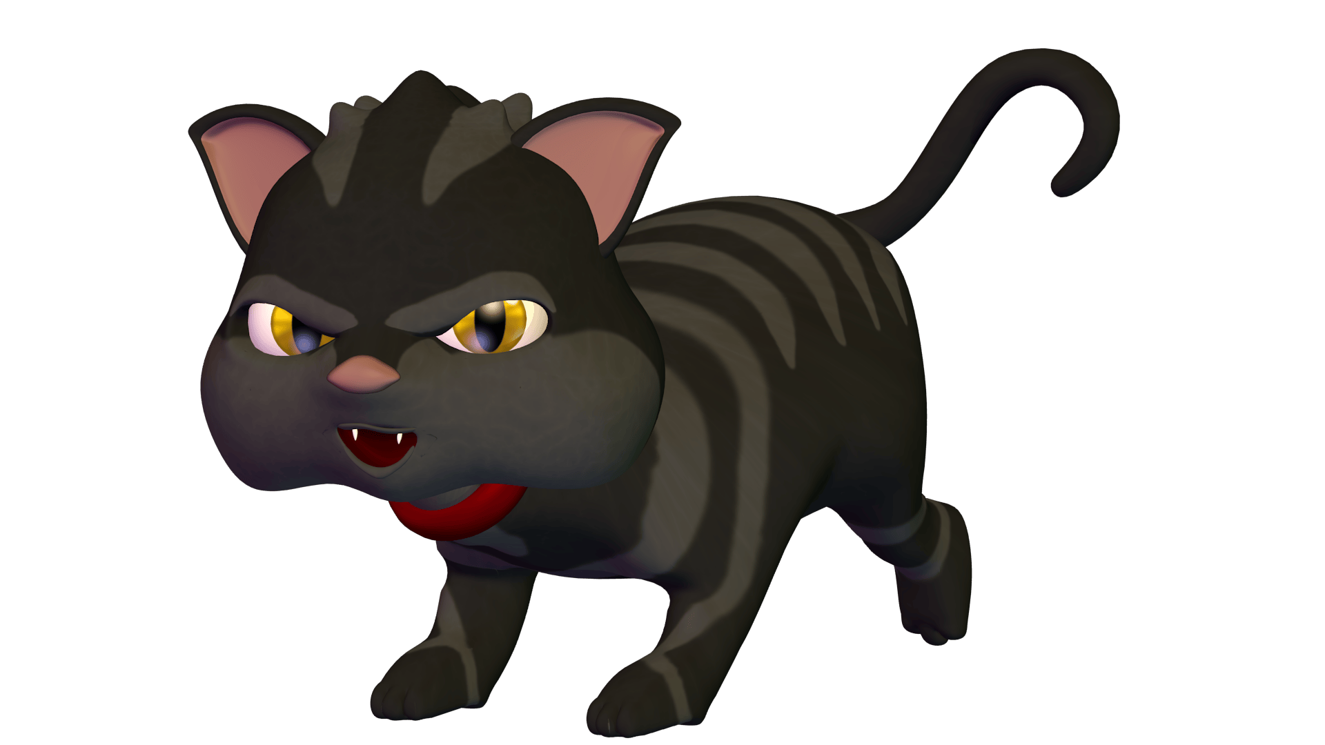 Zombie Cat Model (from Scott's older cartoon series, "The
