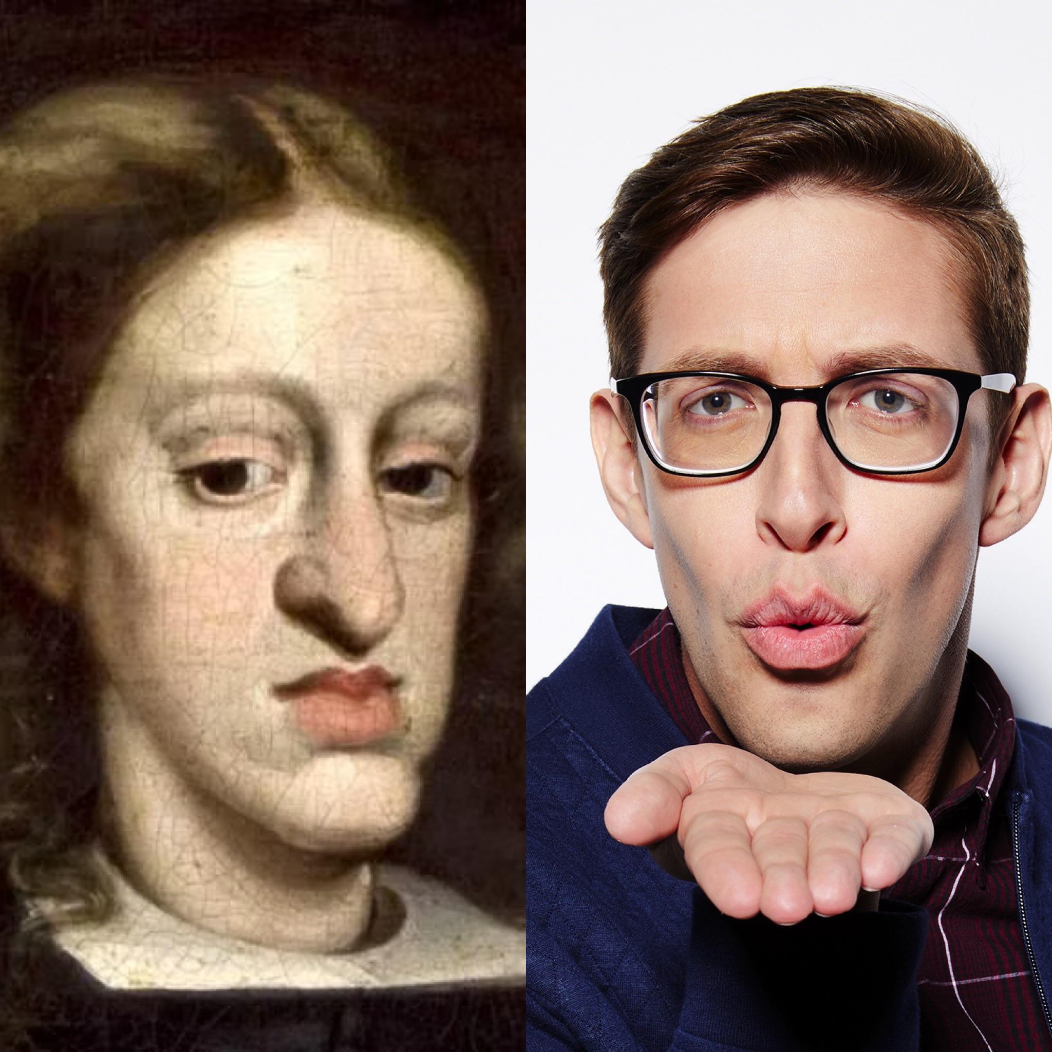 I love Keith, but could he be a descendant of the Hapsburg family? r