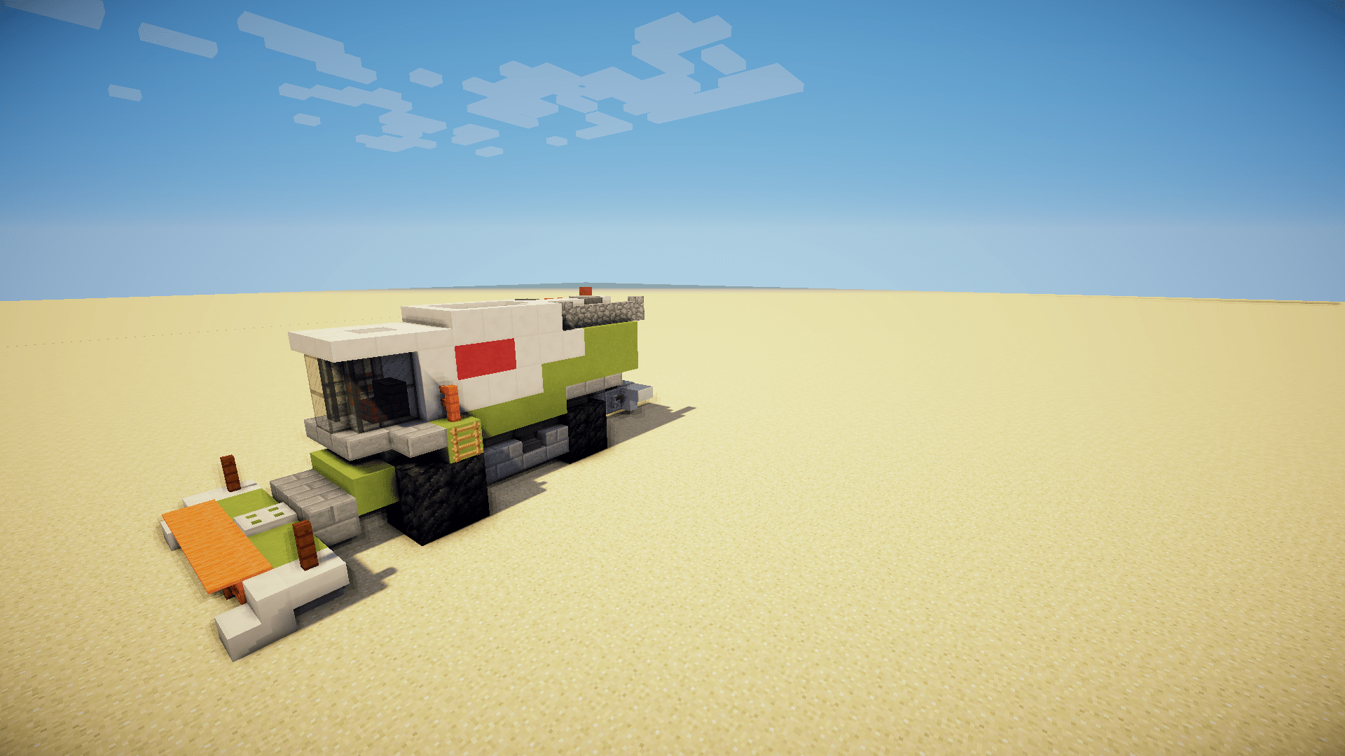 Minecraft Combine Harvester