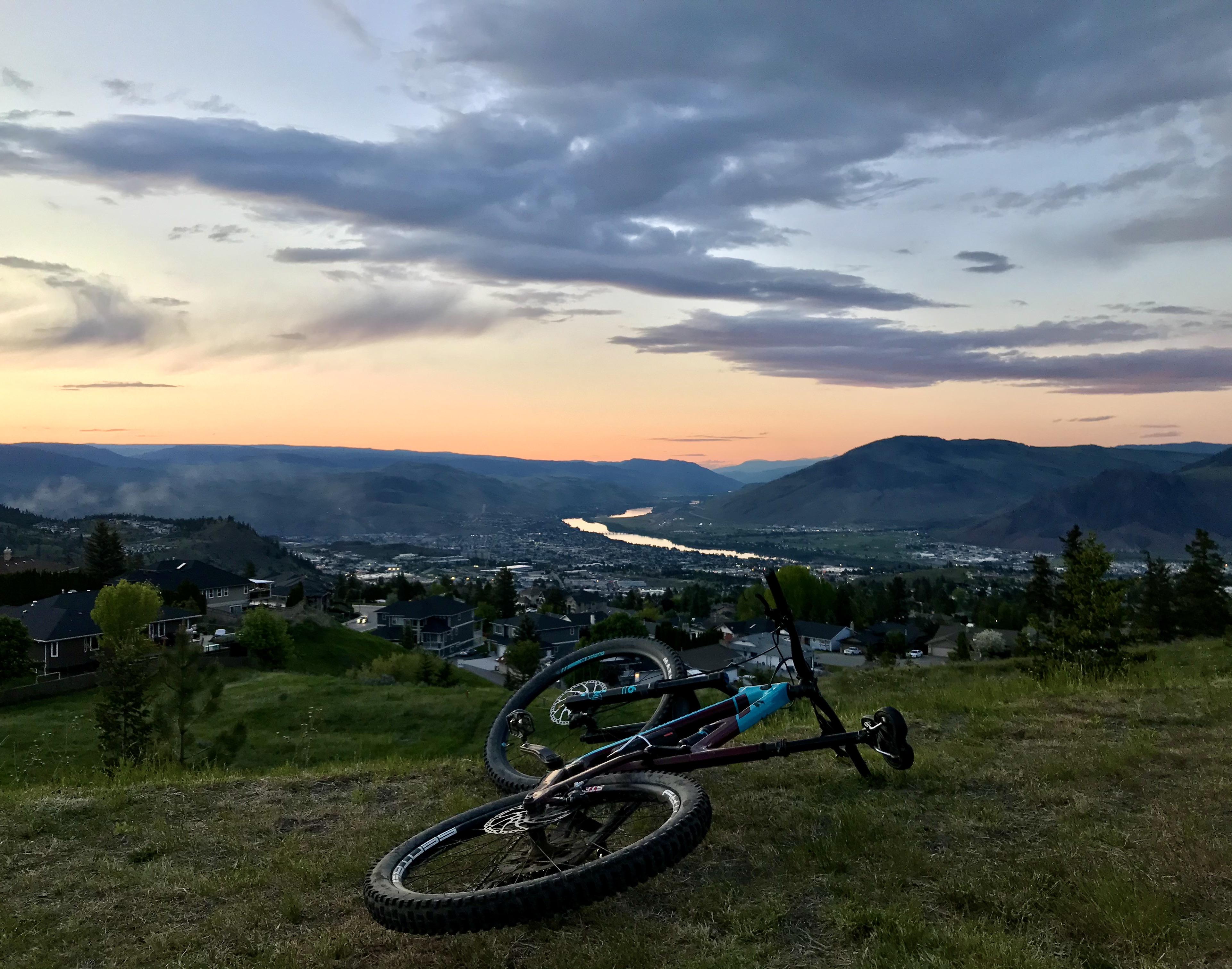 Evening ride in Kamloops, BC r/mountainbiking