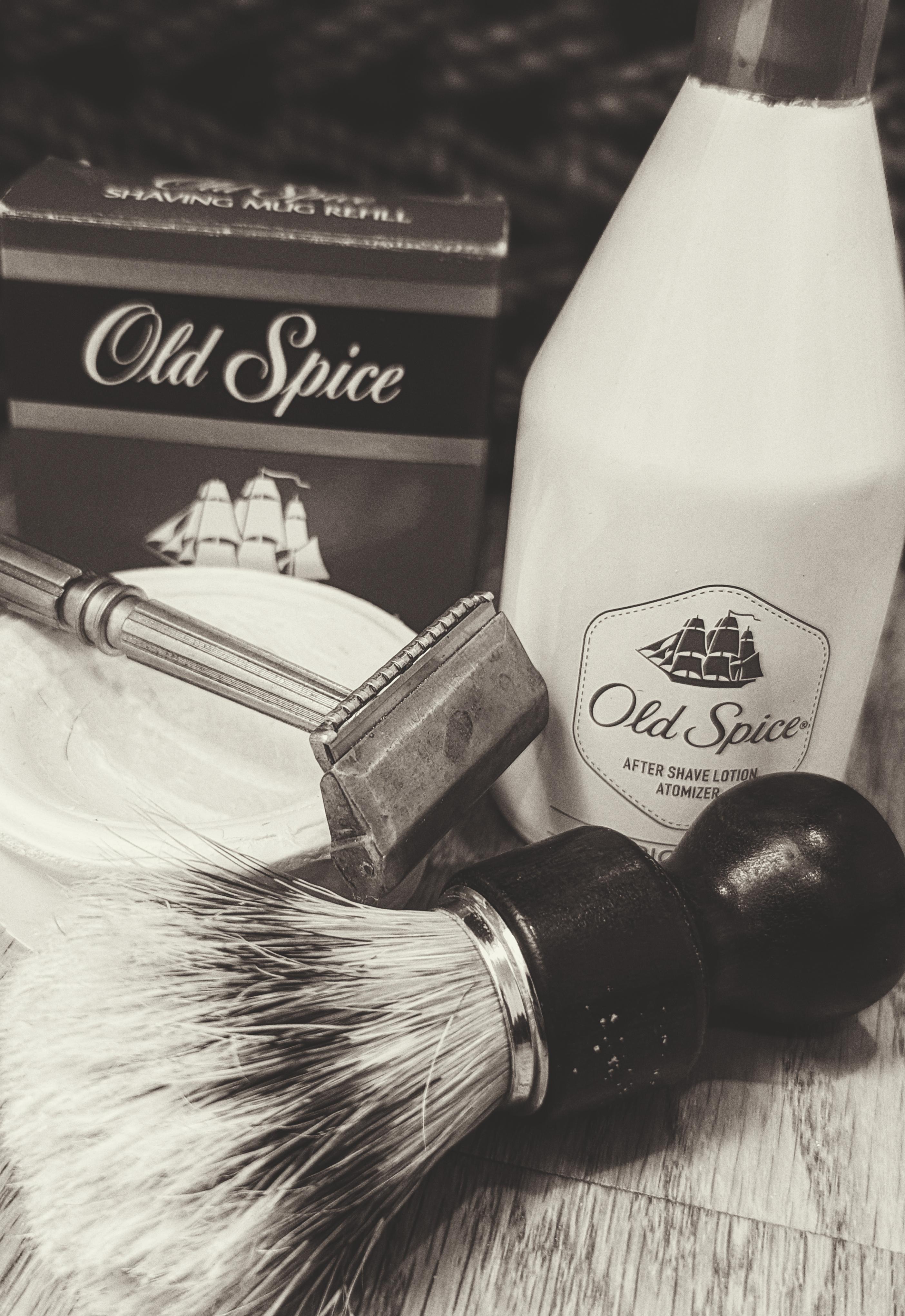 SOTD The Great Spice Off 197391 Old Spice Shaving Soap r/wicked_edge