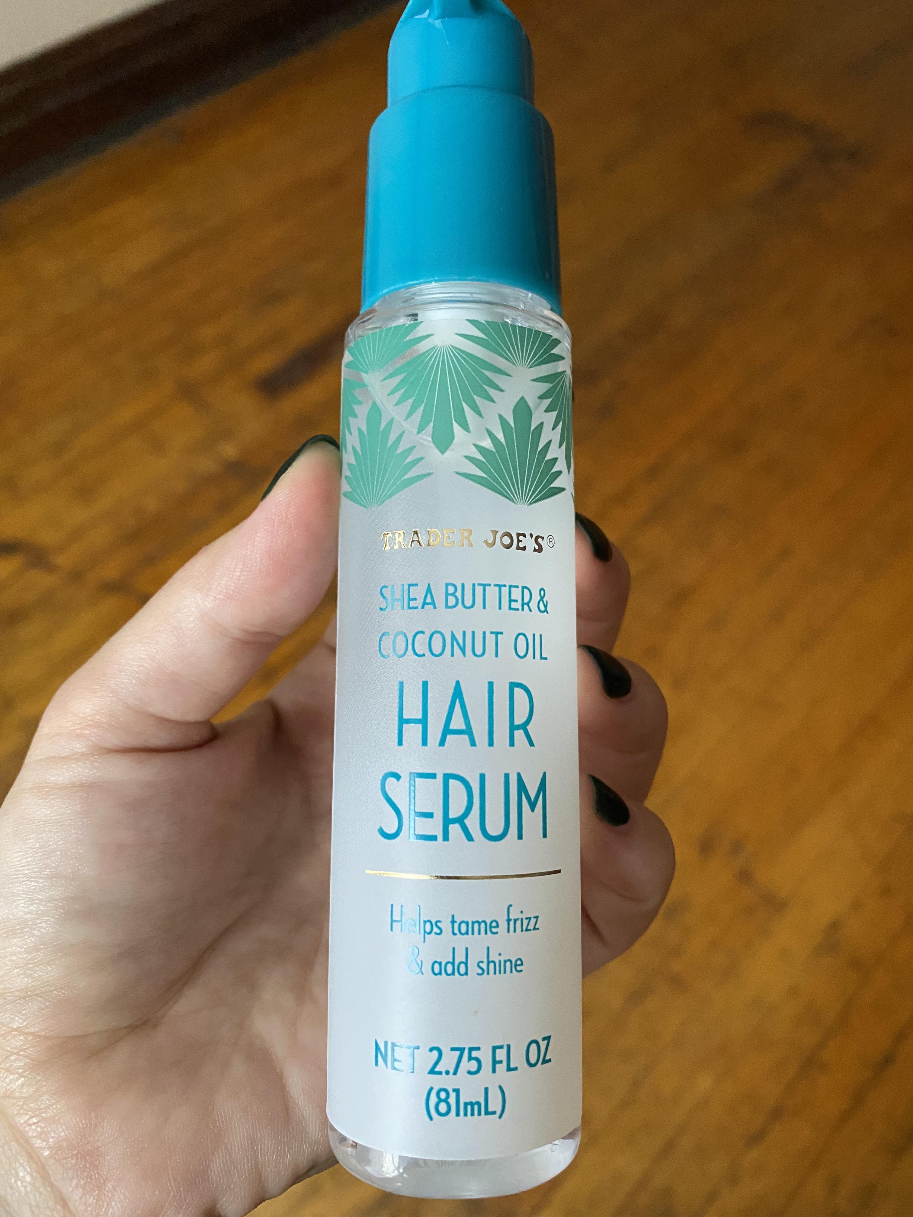 Shea butter and coconut oil hair serum — not bad! r/traderjoes