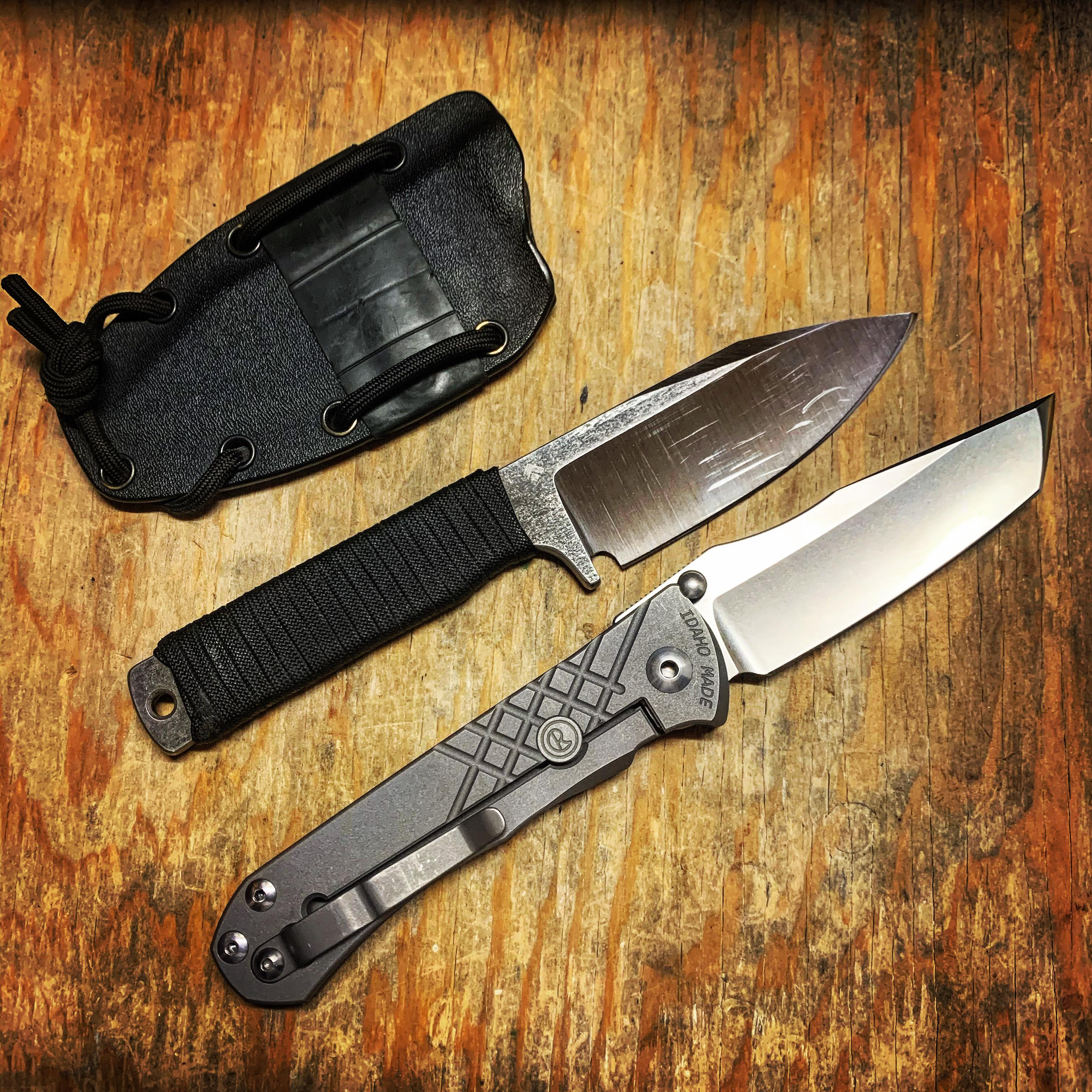 CRK Umnumzaan Tanto and BGM Knives Spade