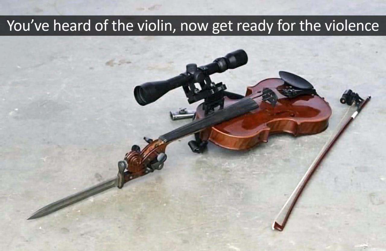 You've heard of the violin... lingling40hrs