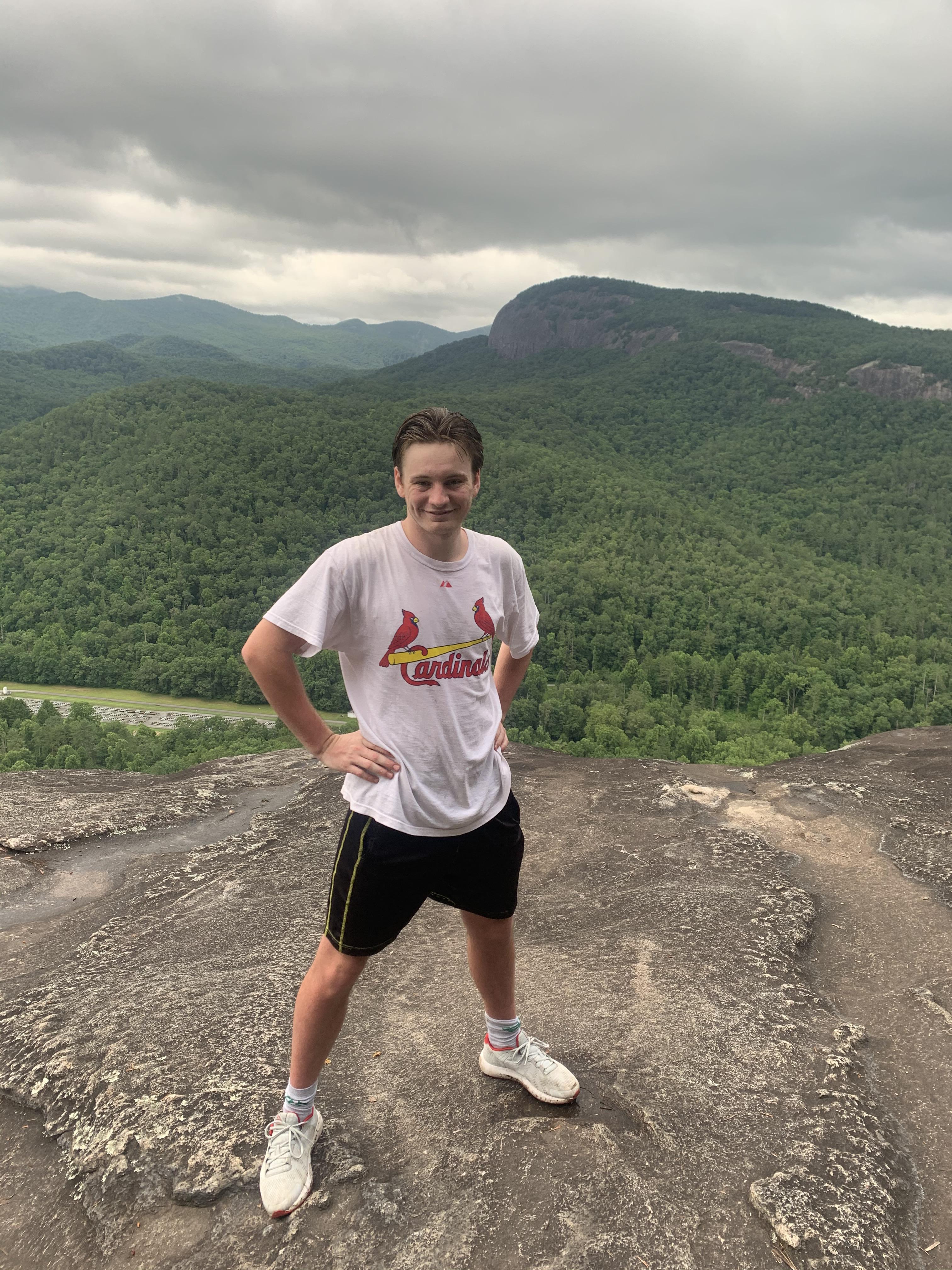 John Rock, Pisgah National Forest, Brevard North Carolina r/hiking