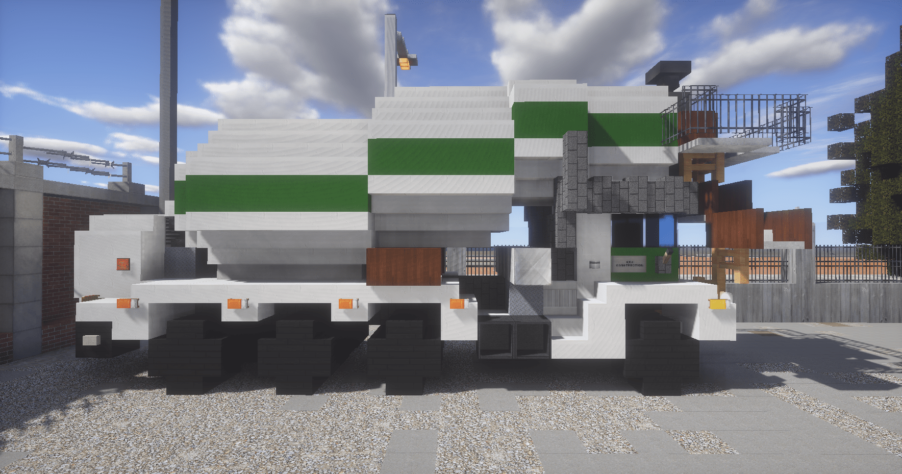 My build of a Oshkosh (front discharge) Cement Mixer V1 21 scale, D&J