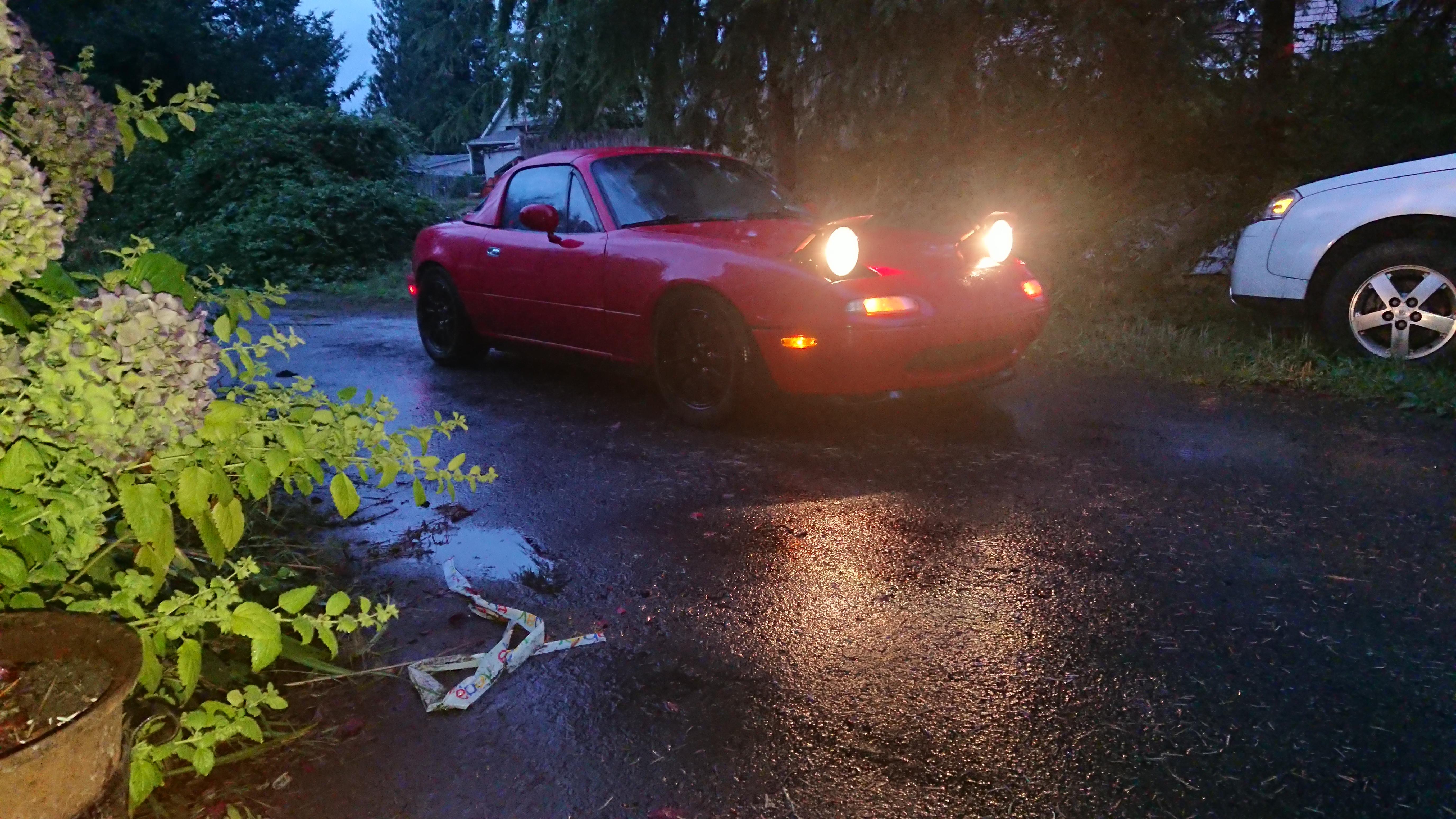 Drove from Black Diamond, Wa to Monmouth, OR (228 miles each way) to