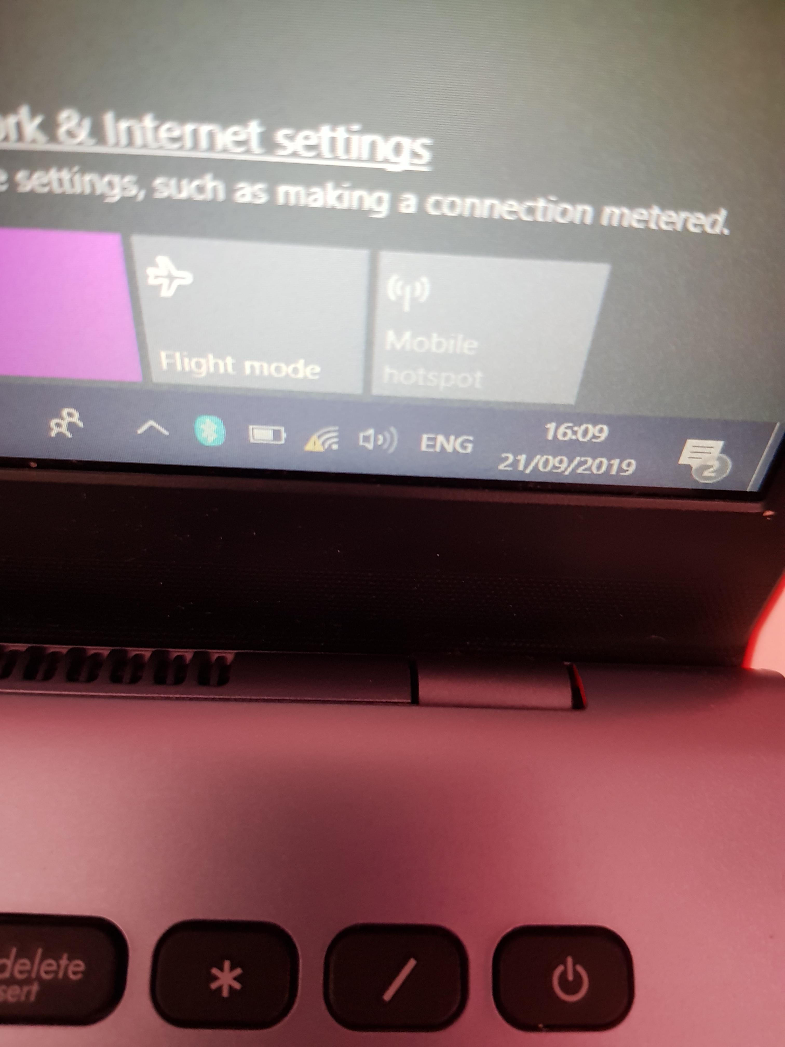 How do i fix this weak wifi signal? My wifi works well all the time but