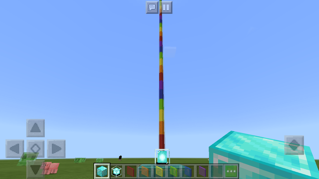 By using stained glass panes, you can make rainbow beacons. r/Minecraft