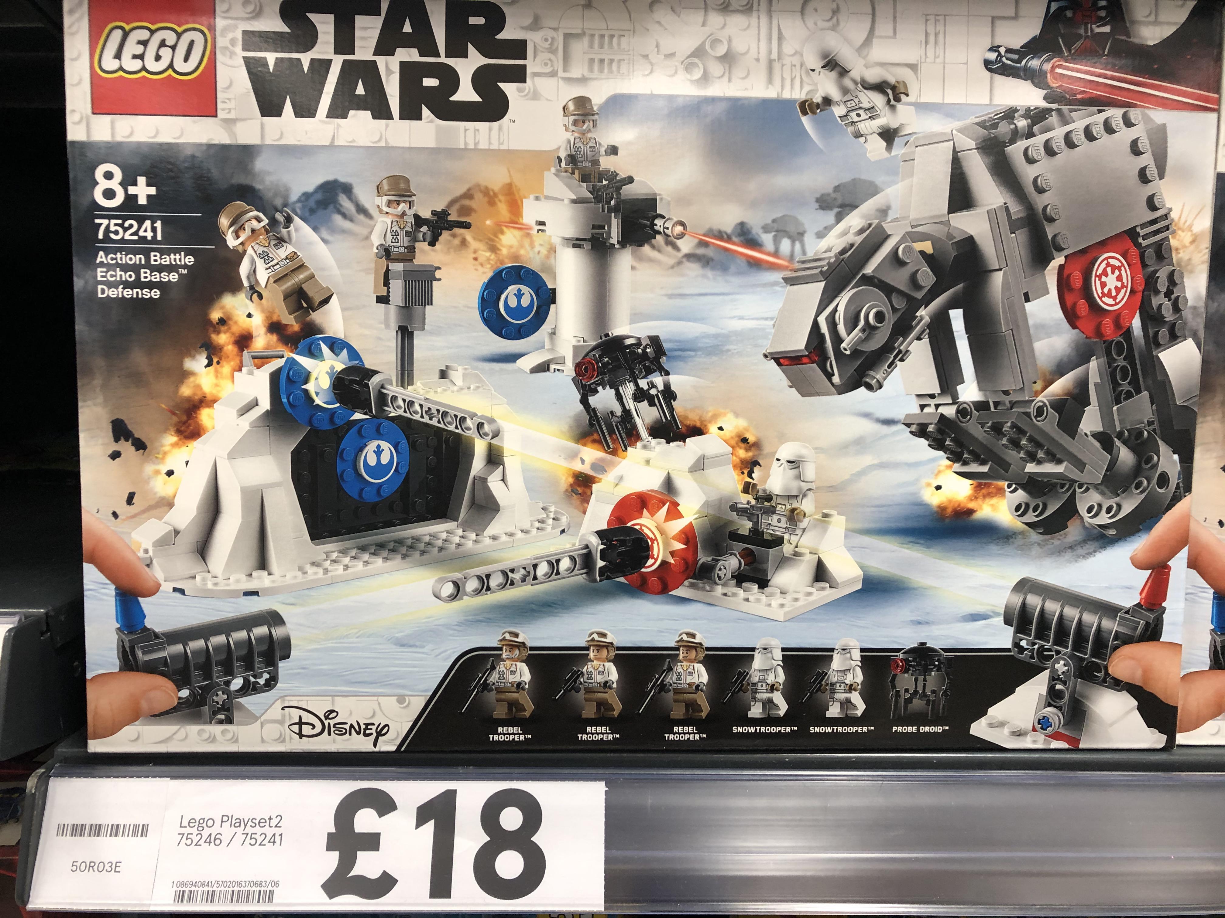 [Tesco UK] Lego Star Wars Action Battle Echo Base Defense (75241) £18/