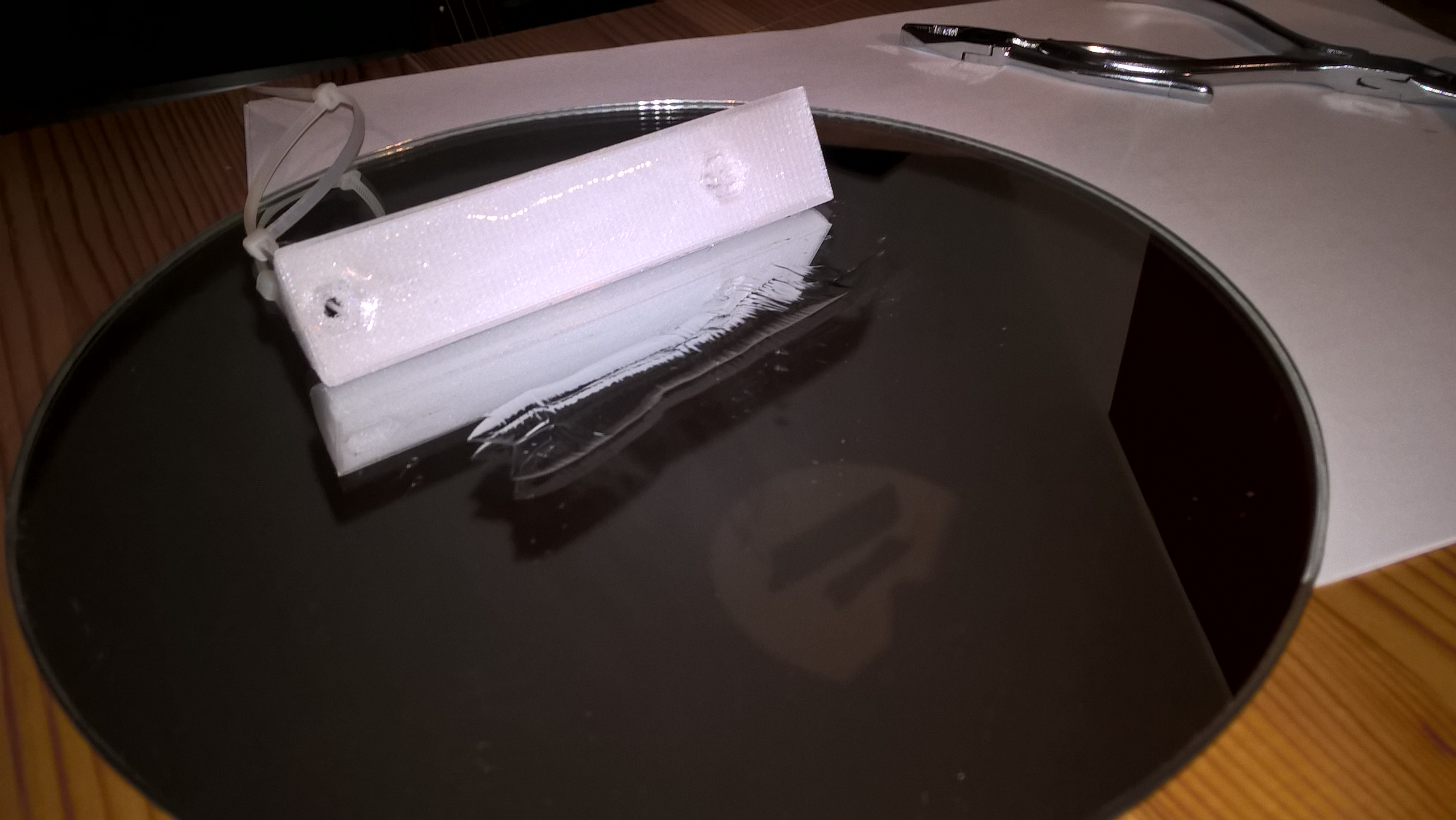 Well... I guess i don't have bed adhesion issues printing with PETG