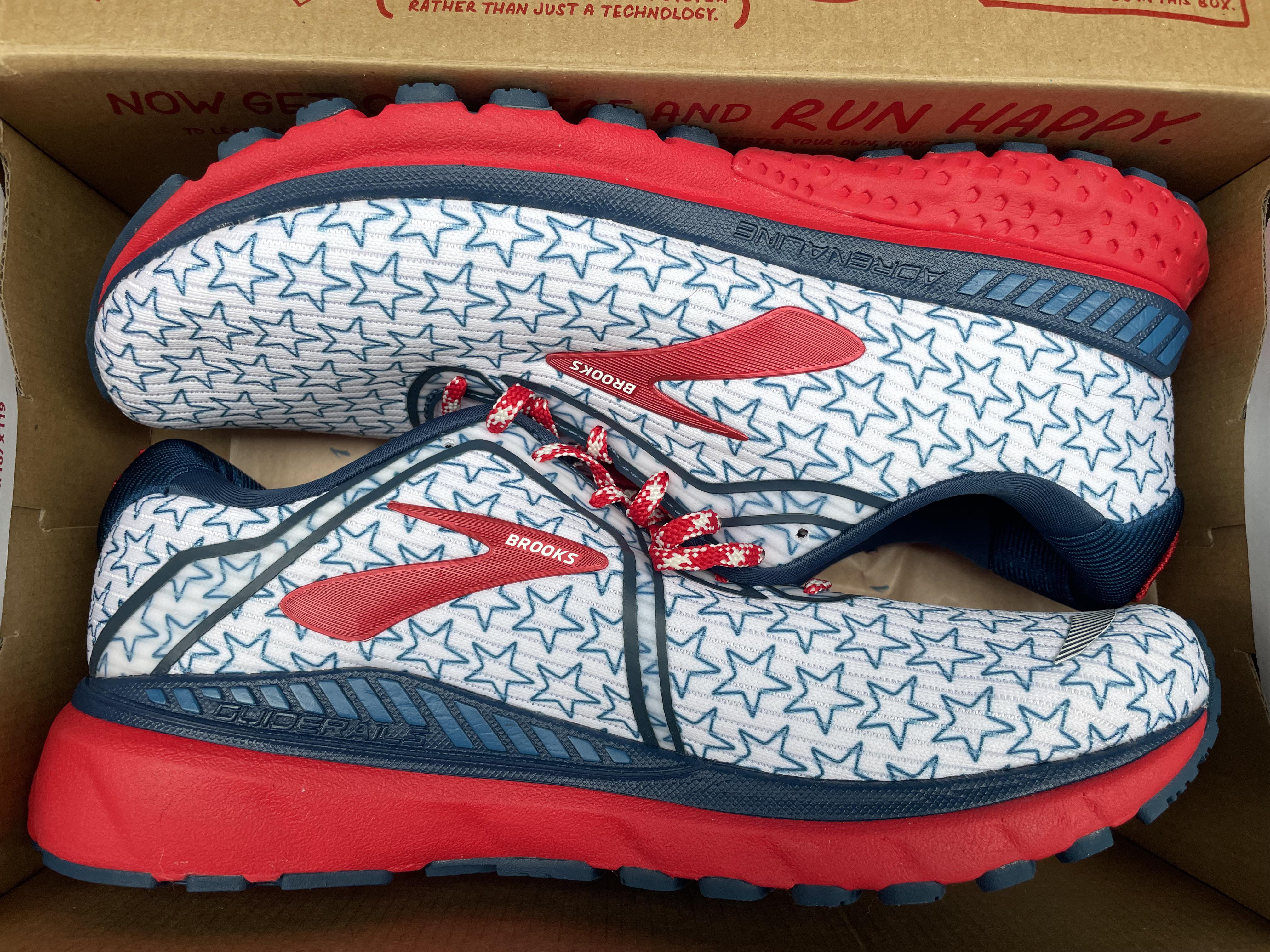 Brooks Red, White And Blue Running Shoes: Release Info Details