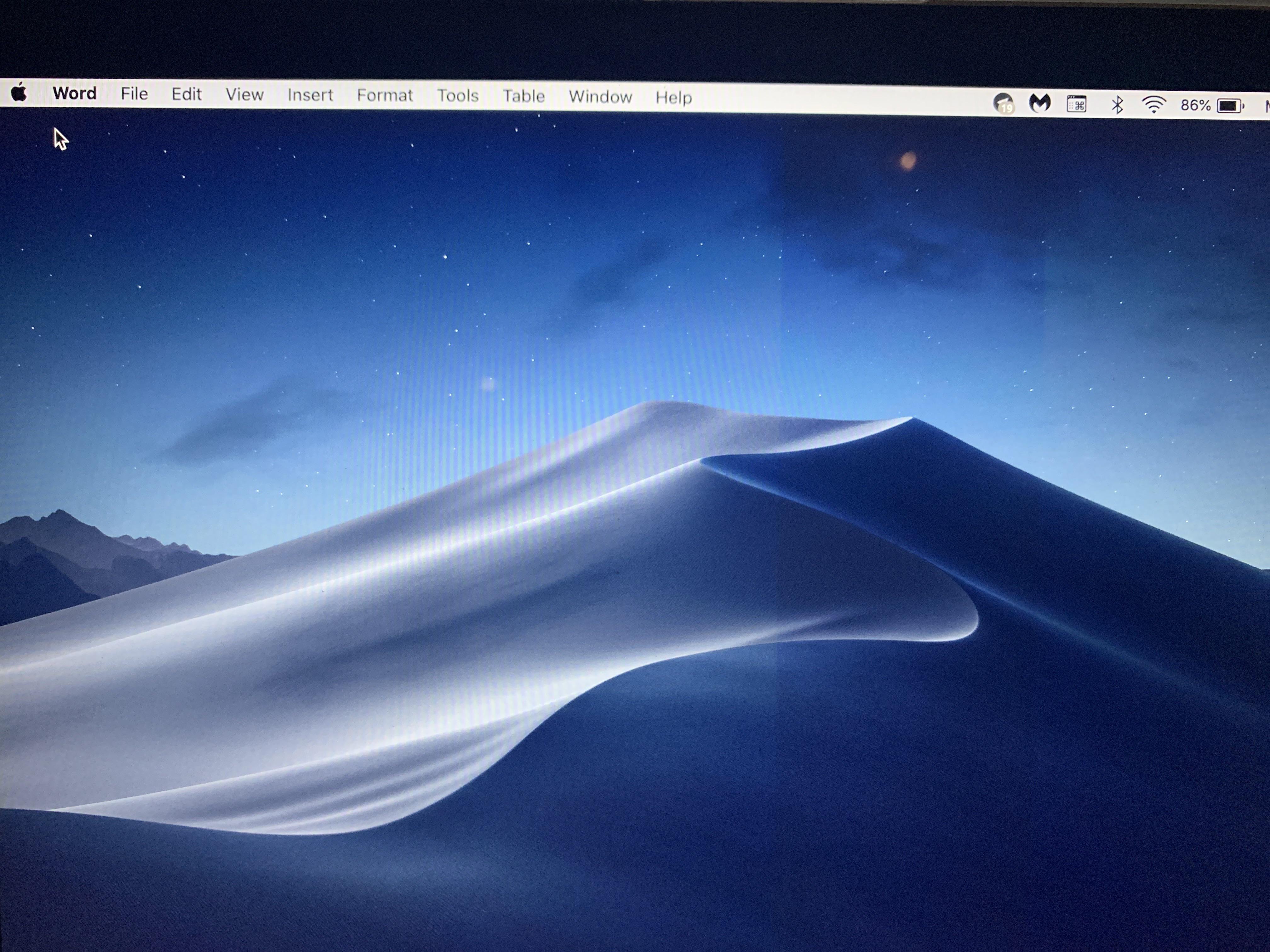 a panel of my macbook is darker what could have caused this and how can