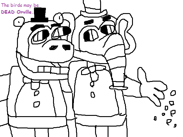 Mr. Hippo's voice lines are something else. fivenightsatfreddys