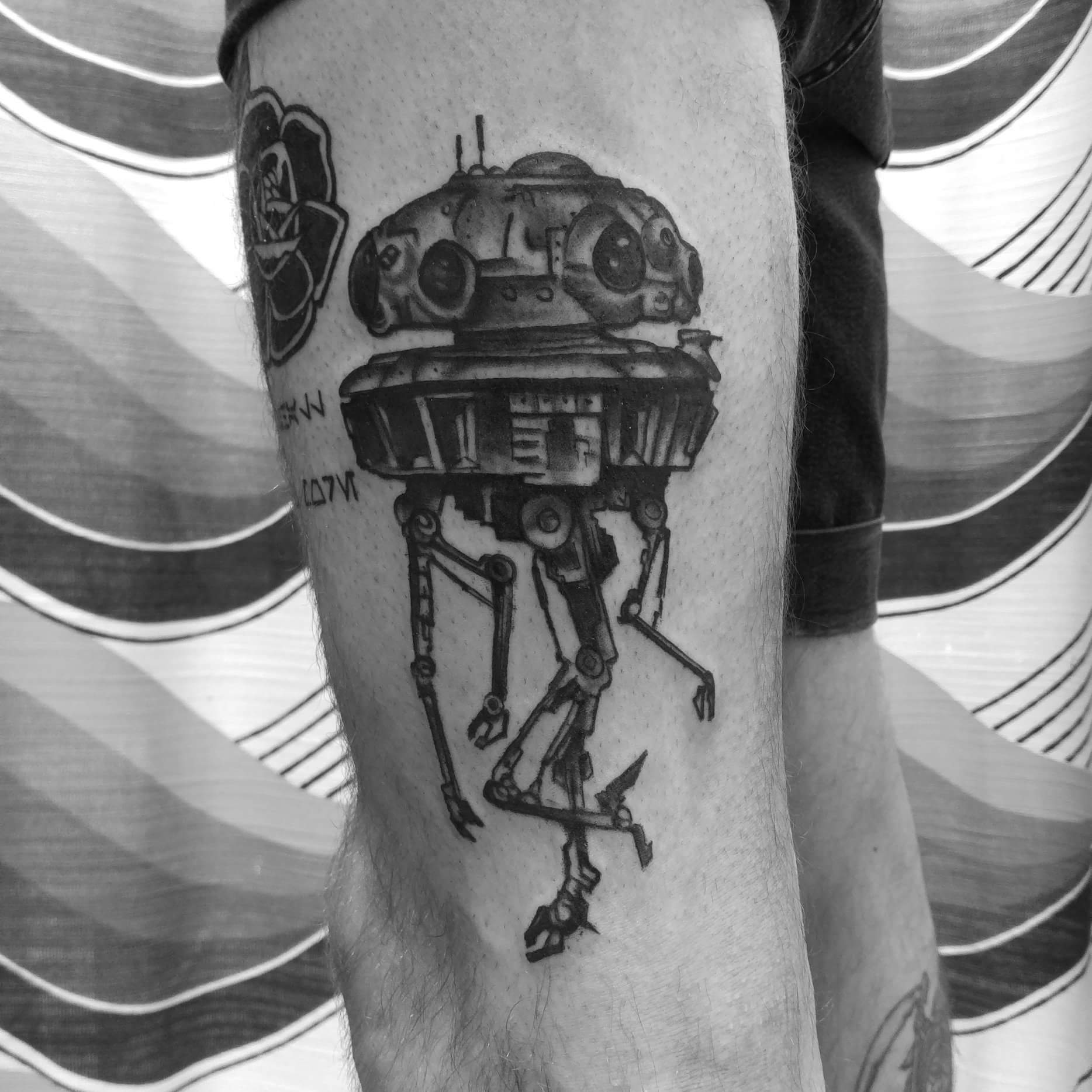 Viper Probe Droid by Flo, Ruby Red Tattoo Augsburg, Germany