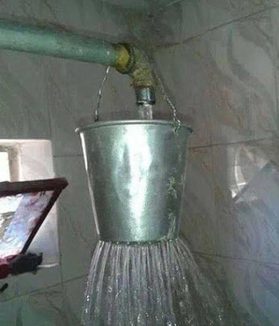 bucket shower r/redneckengineering