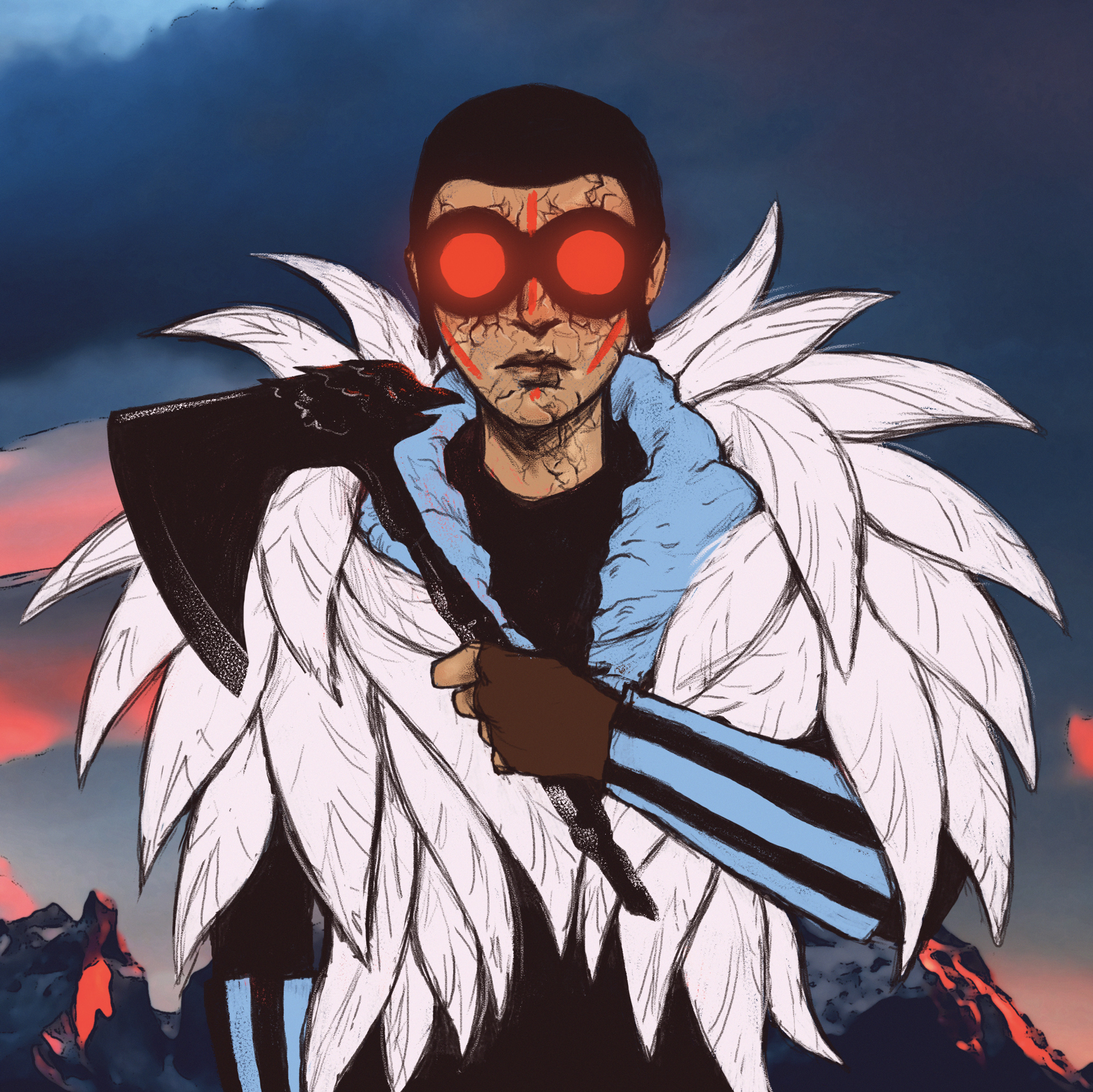 My first Apex fanart Young Bloodhound apexlegends