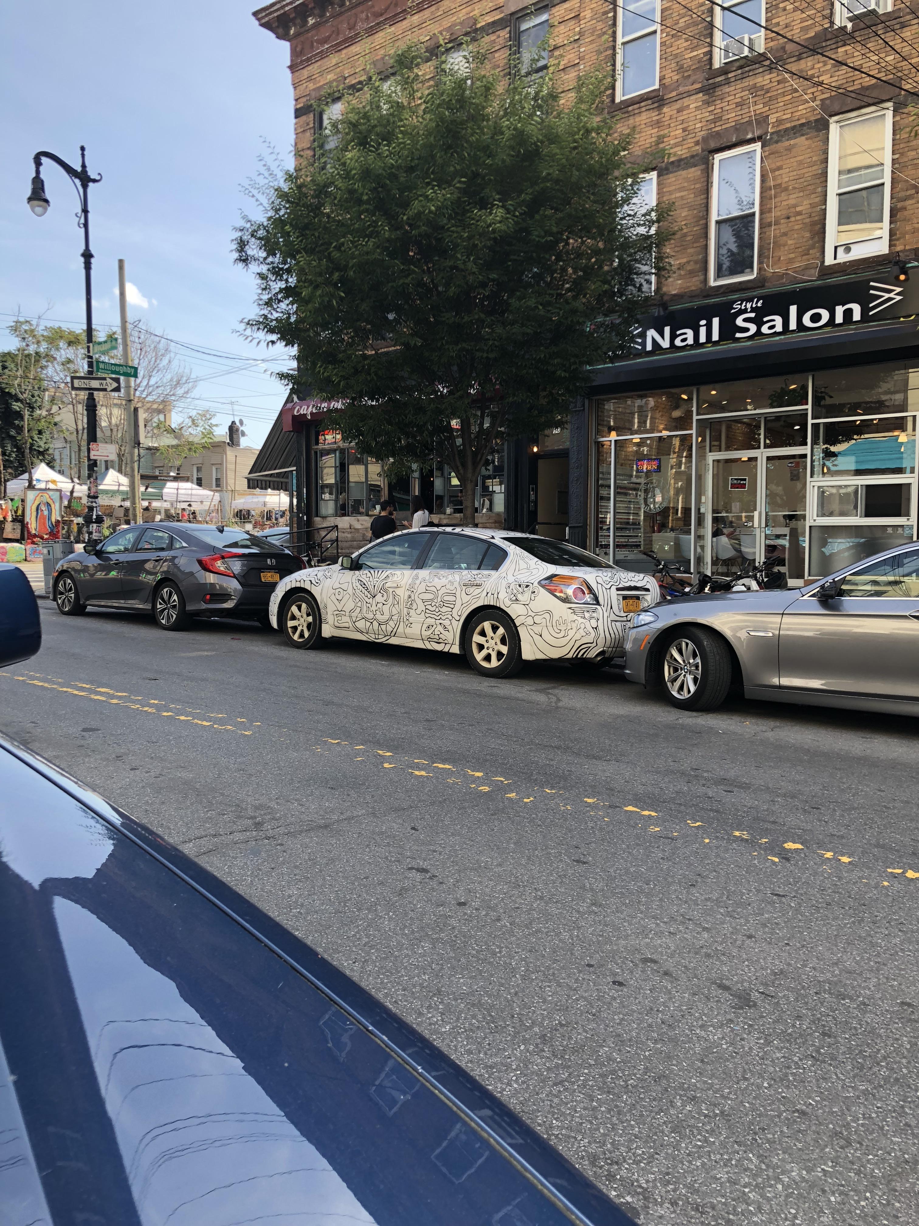 Car found in Bushwick,Brooklyn r/mildlyinteresting