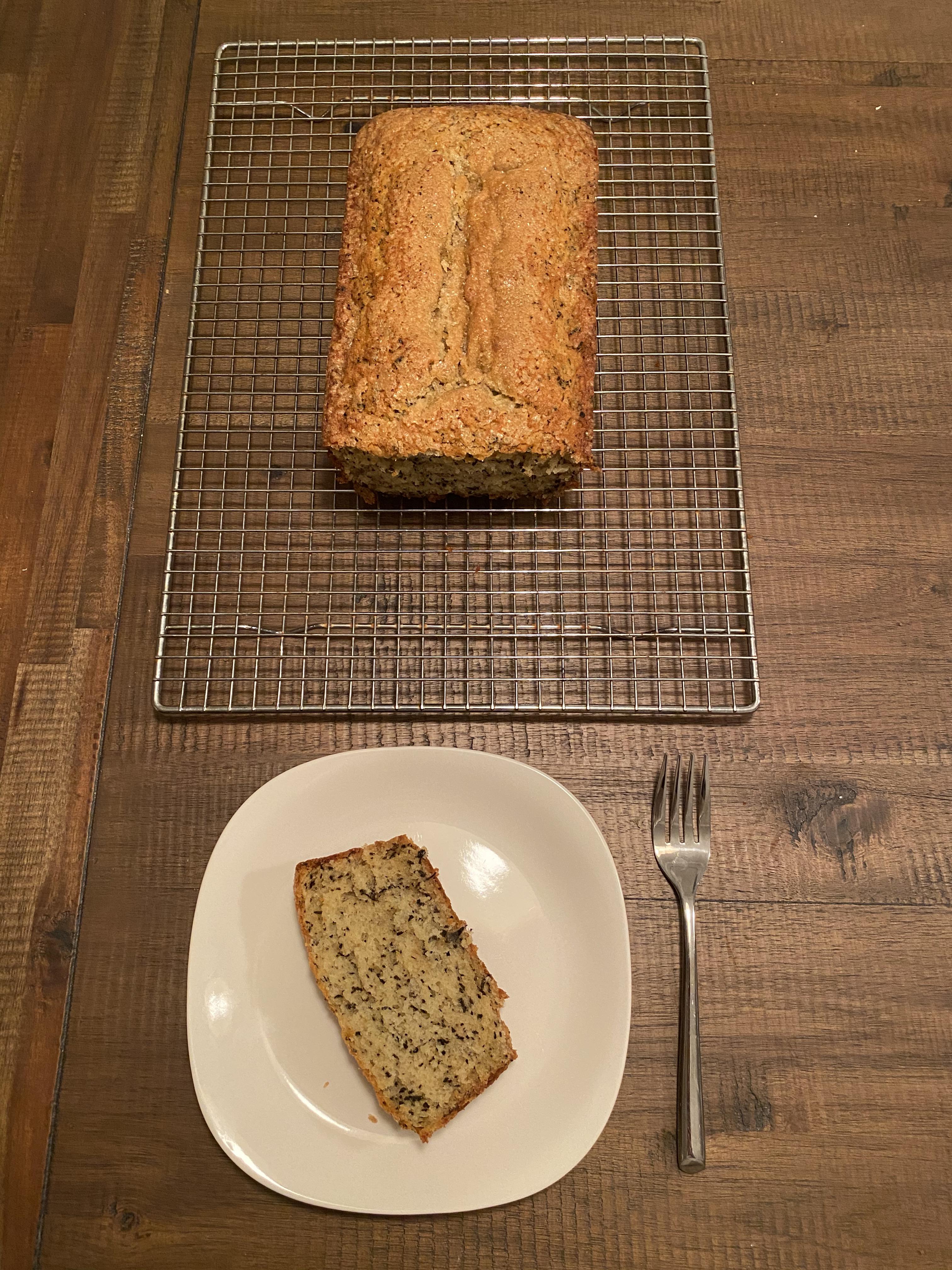 basically baking week two! earl grey yogurt cake r/bon_appetit