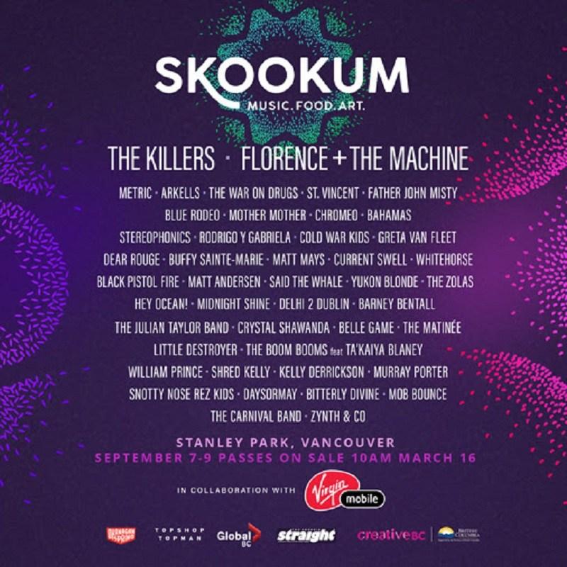 skookum music festival 2023 The inaugural Skookum Festival in Vancouver reveals its lineup indieheads