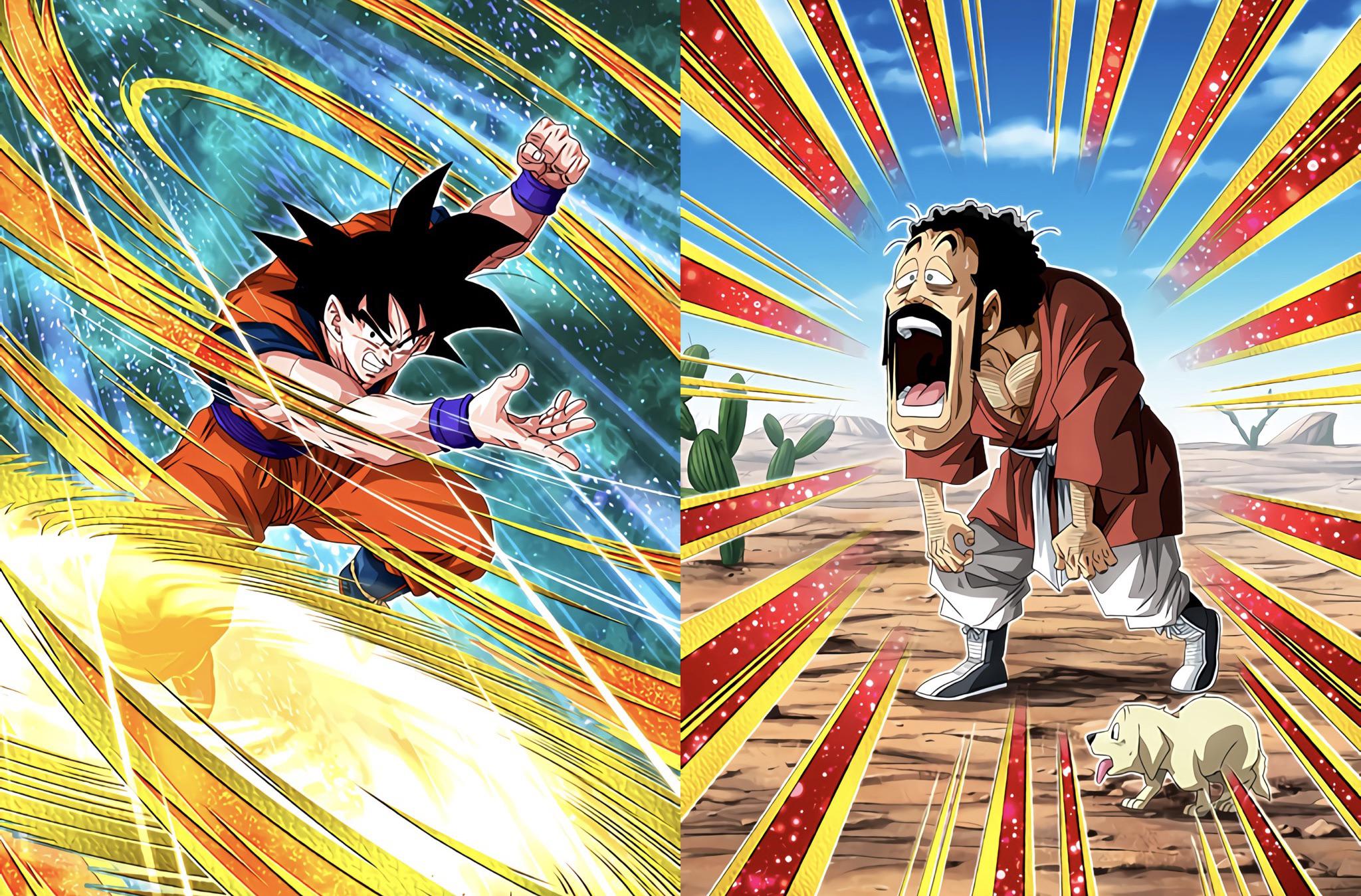 HD Arts of the F2P INT Goku and AGL Hercule r/DBZDokkanBattle