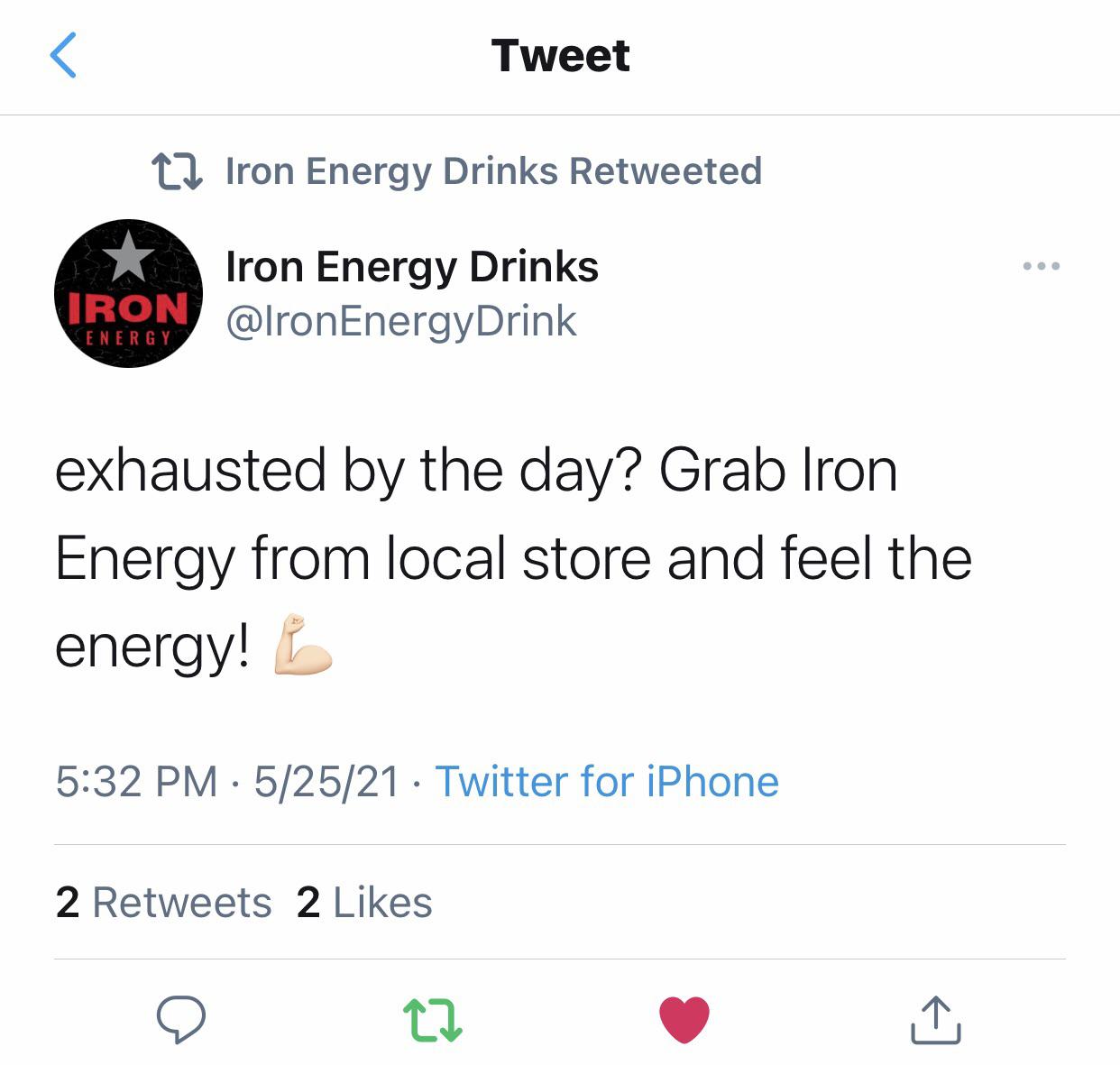 iron energy drinks Reddit post and comment search SocialGrep