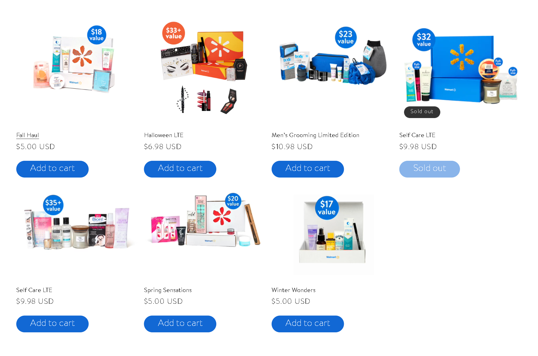 Walmart is having a flash sale of set beauty boxes r/BeautyBoxes