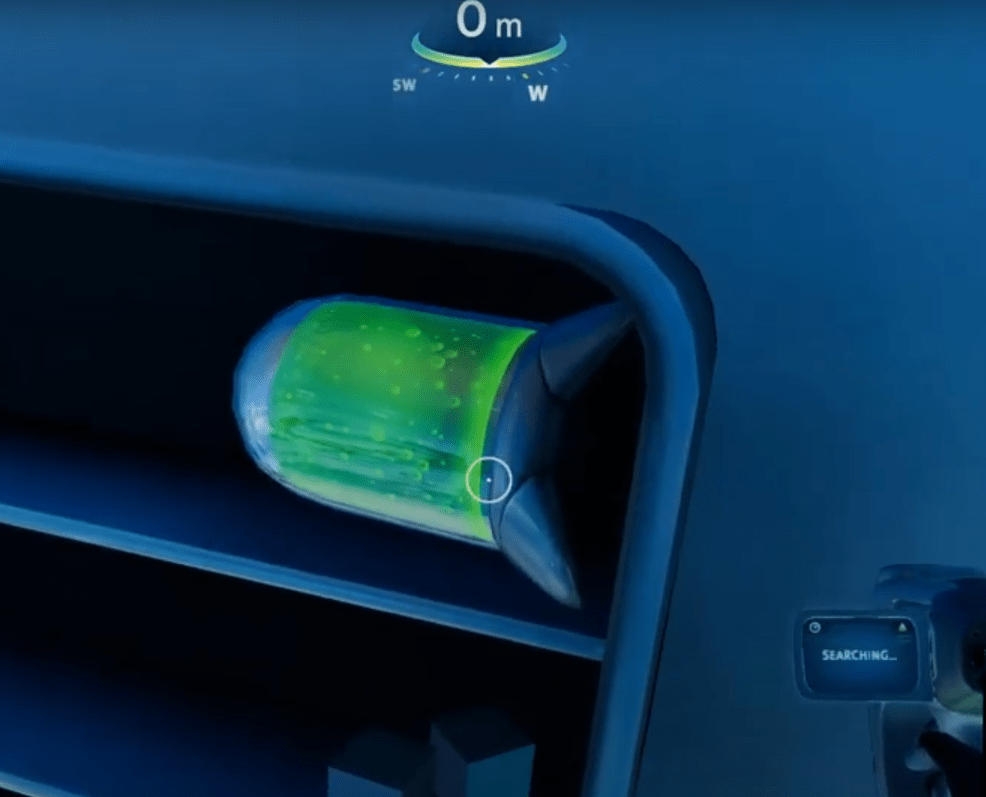 I found Septiceye Sam in Subnautica Below Zero! Right next to the kitty
