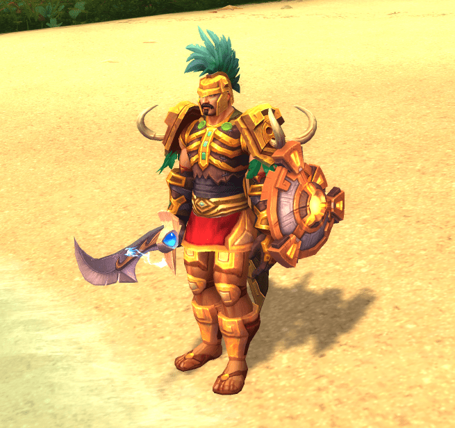 My first transmog Transmogrification