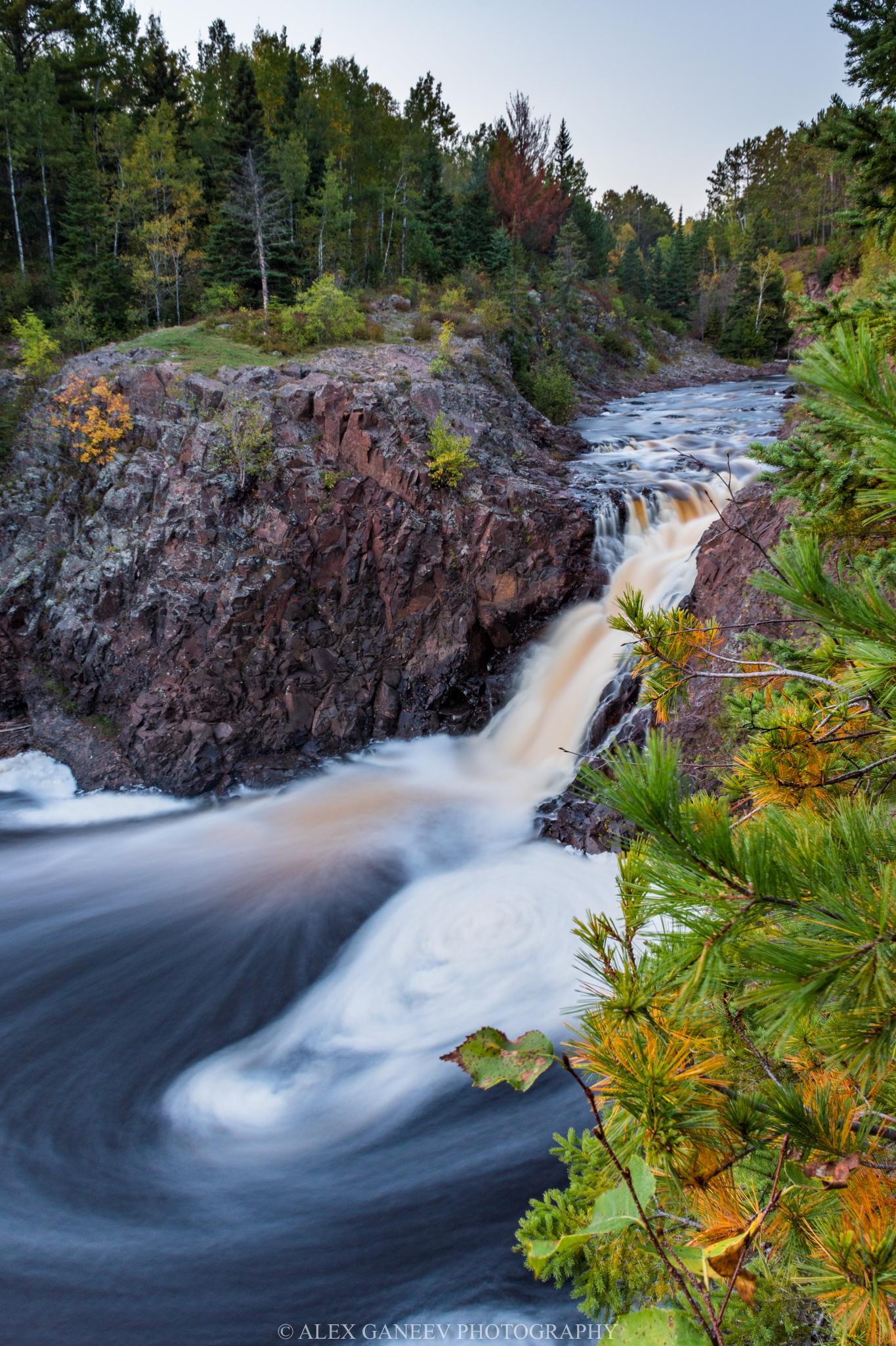 "WaterFALL" Lester River in Duluth, MN approaching the Fall of 2017